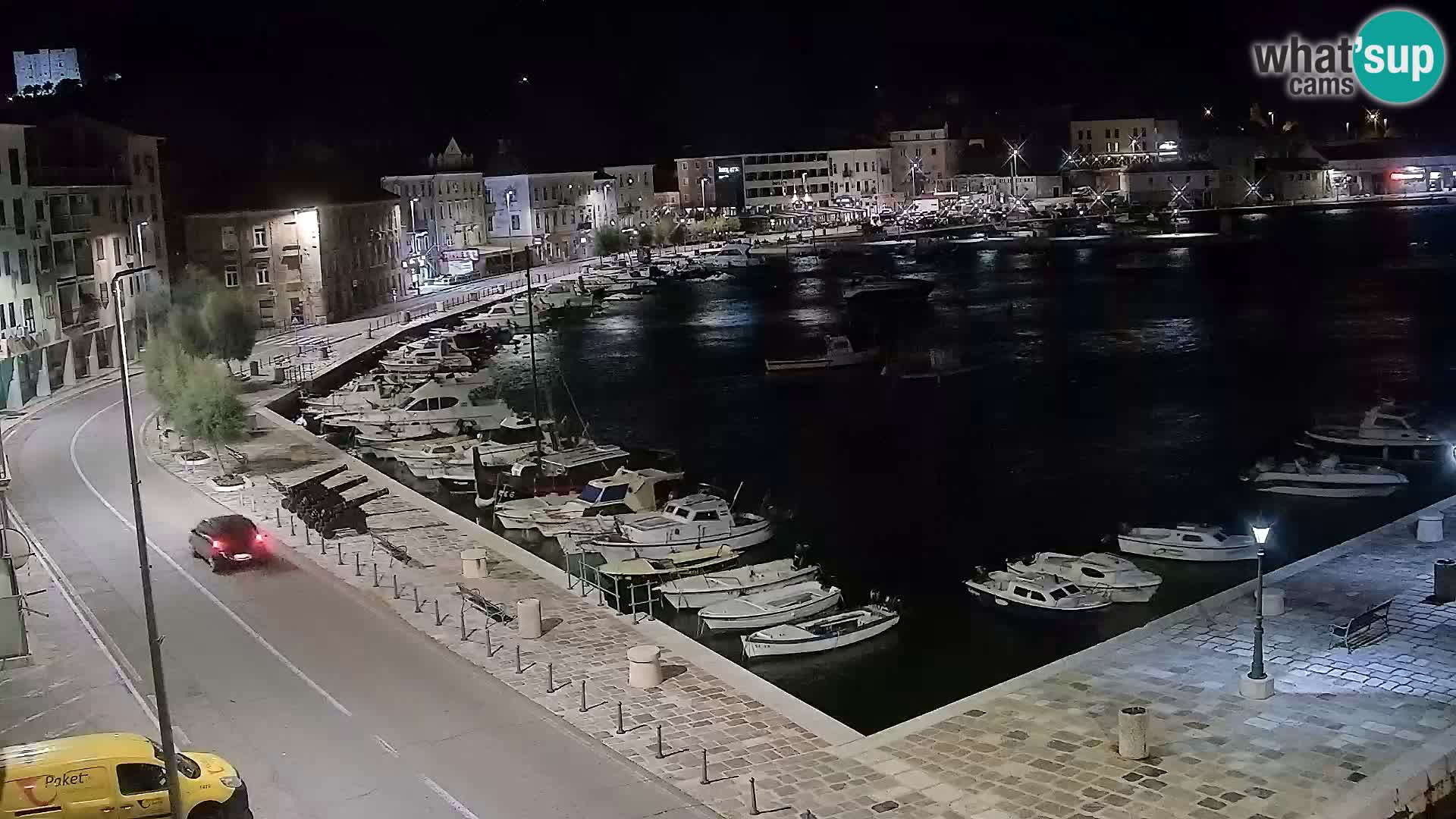 Senj Spletna kamera – pogled na obalo Senja