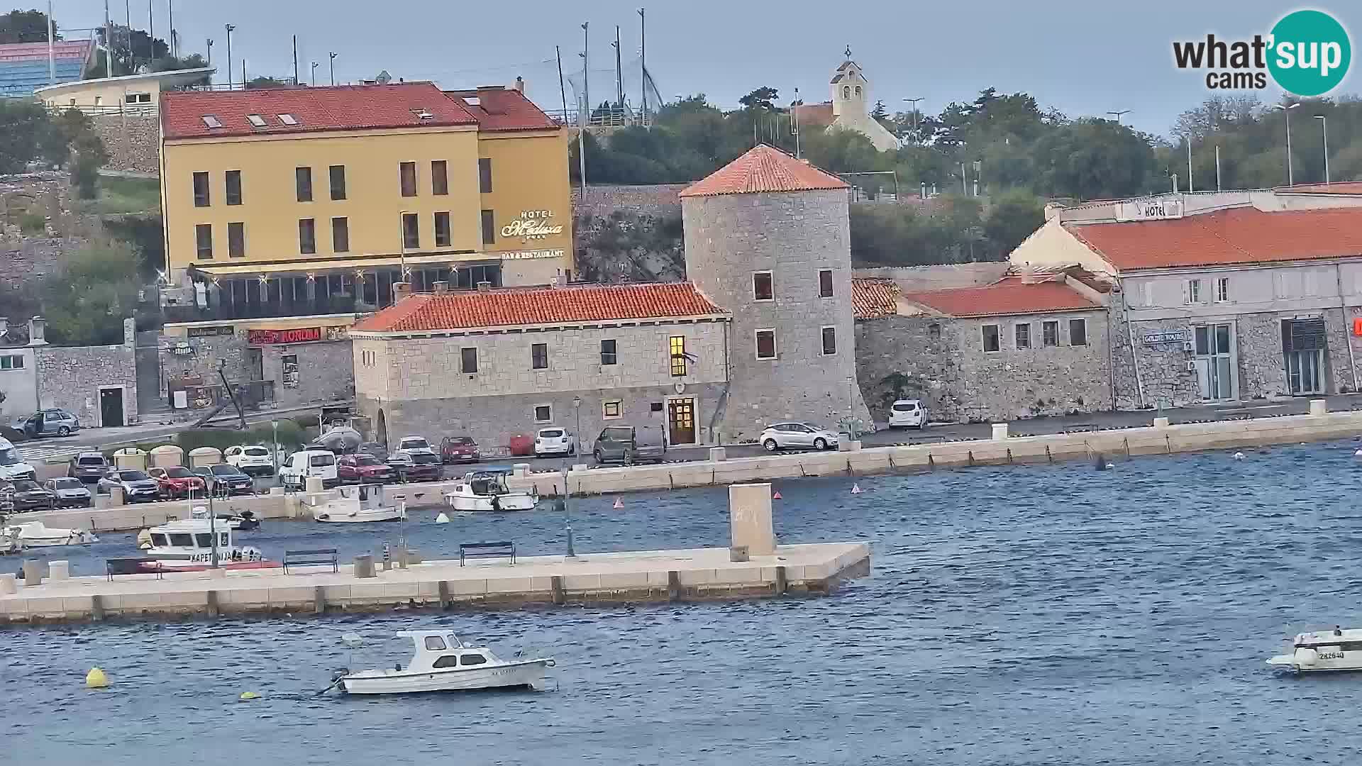 Senj Webcam – Panoramic view of Senj riva