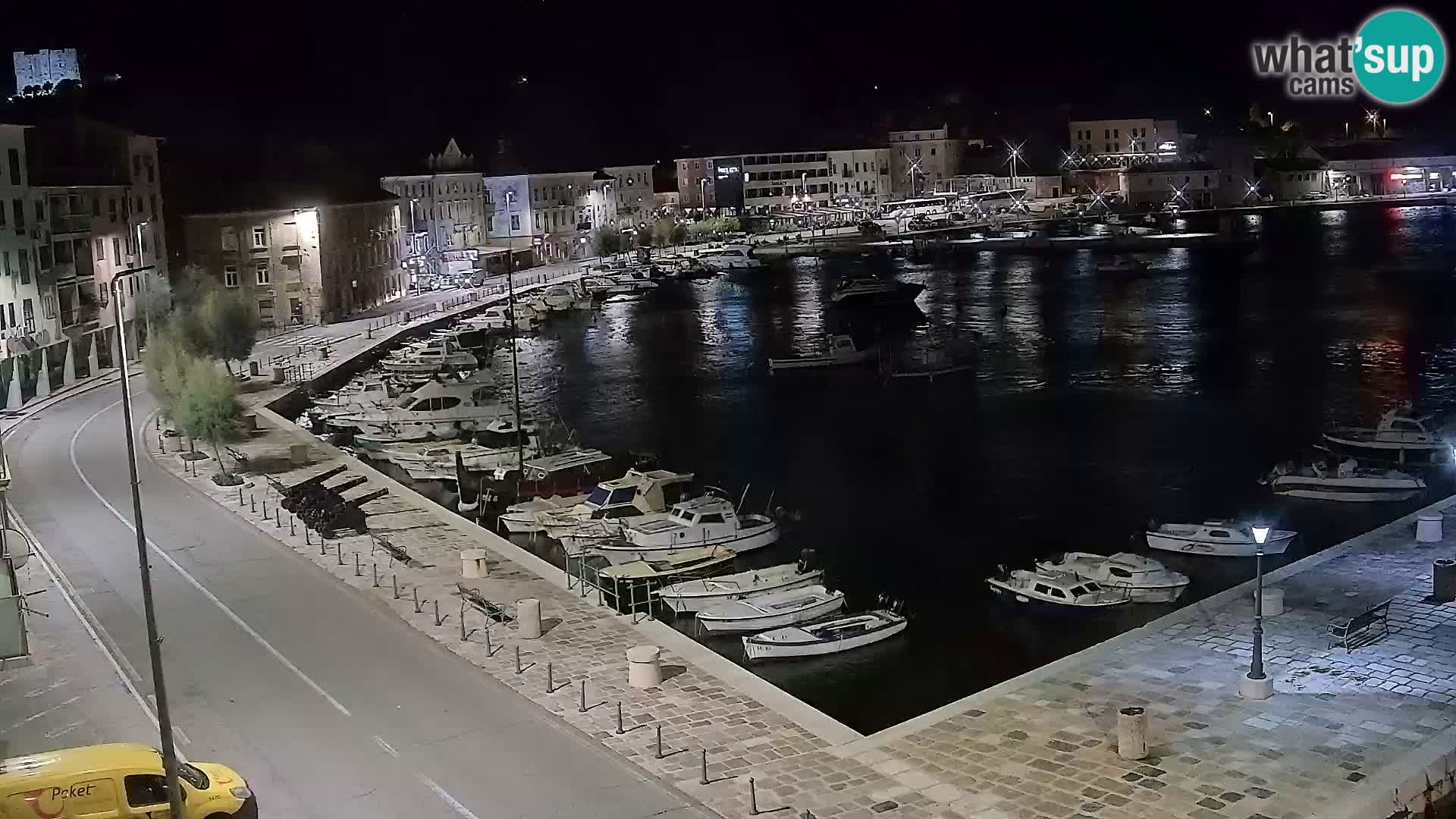 Senj Webcam – Panoramic view of Senj riva