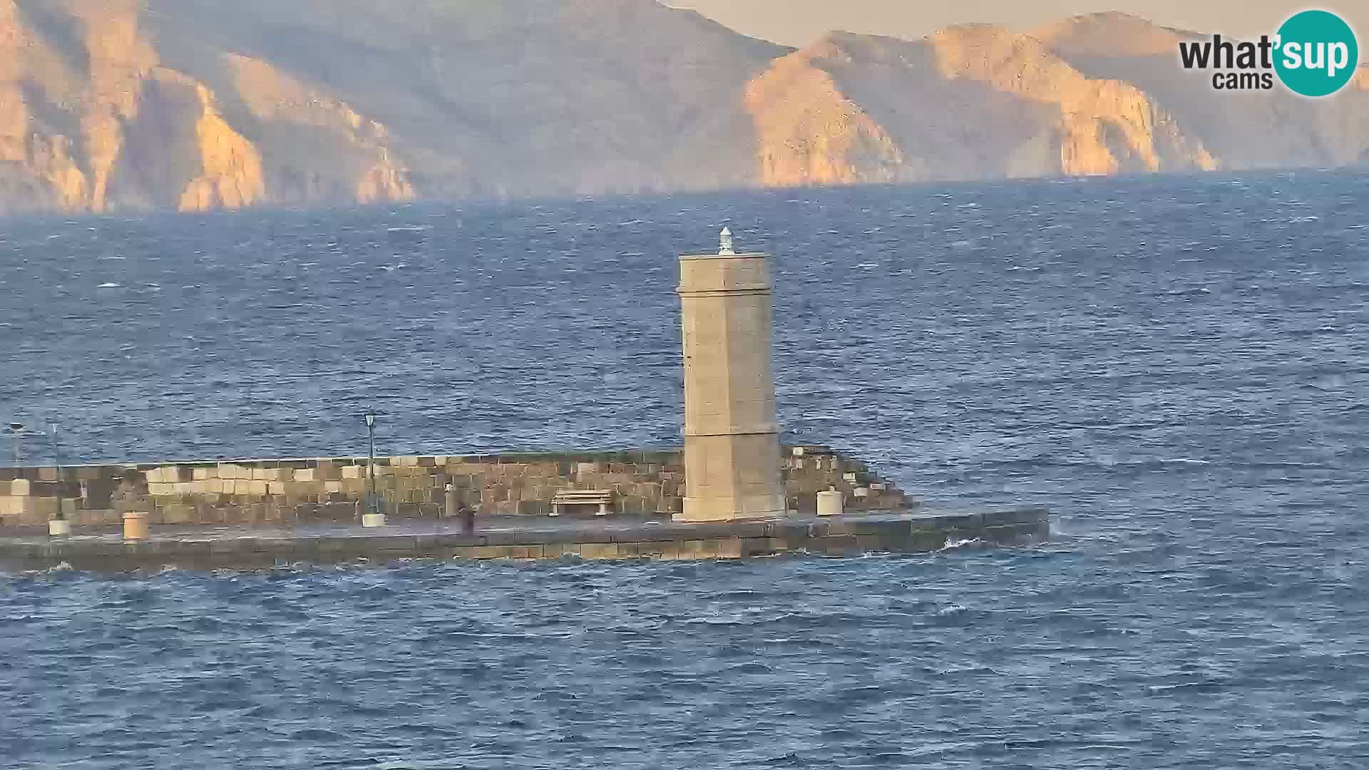 Webcam Segna – Panorama dell’lungomare di Senj