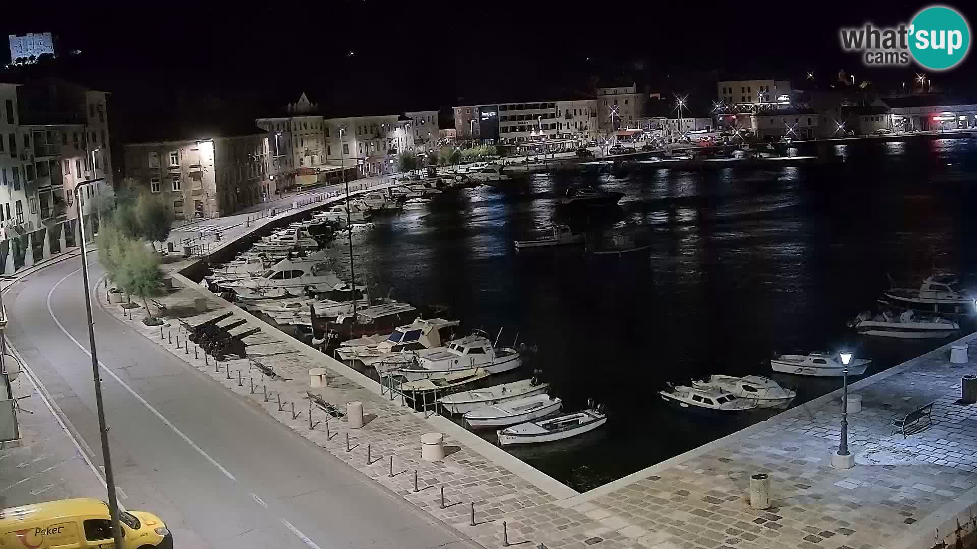 Senj Webcam – Panoramic view of Senj riva