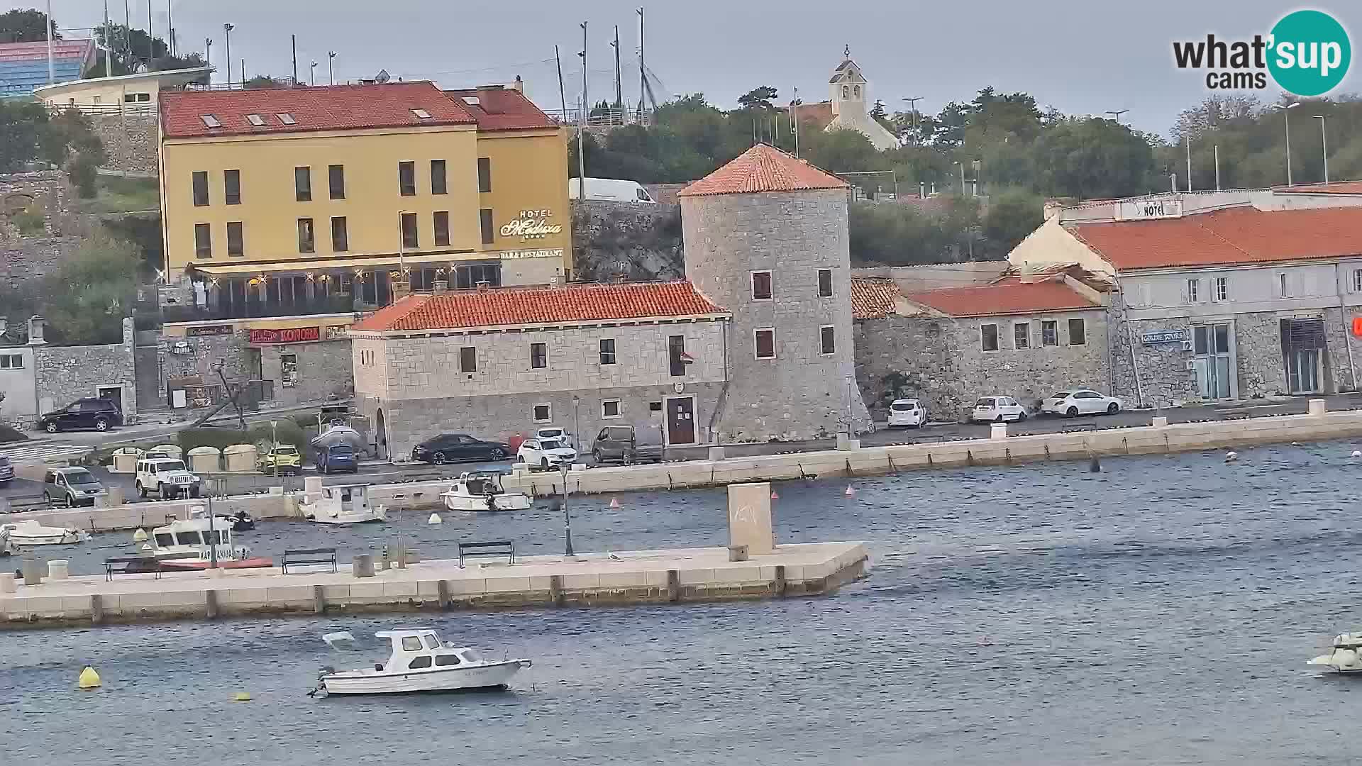 Webcam Segna – Panorama dell’lungomare di Senj