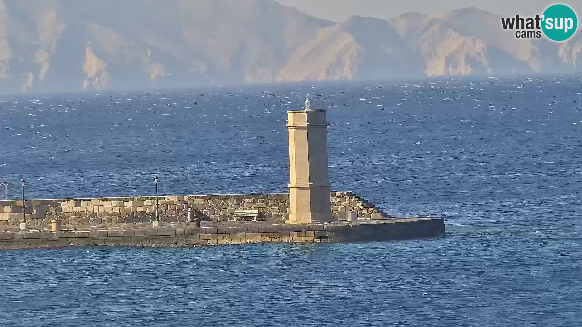 Senj Spletna kamera – pogled na obalo Senja
