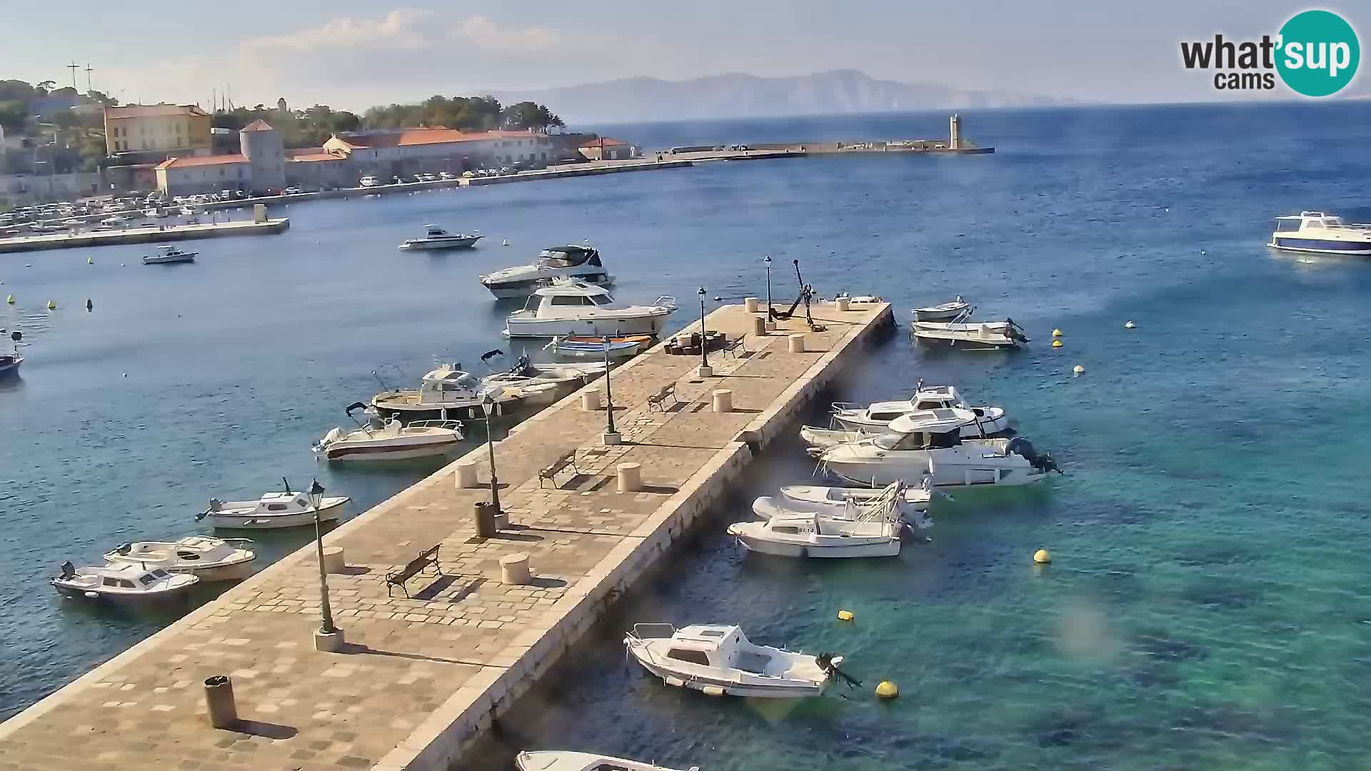 Senj camera en vivo – Vista panorámica de Senj riva