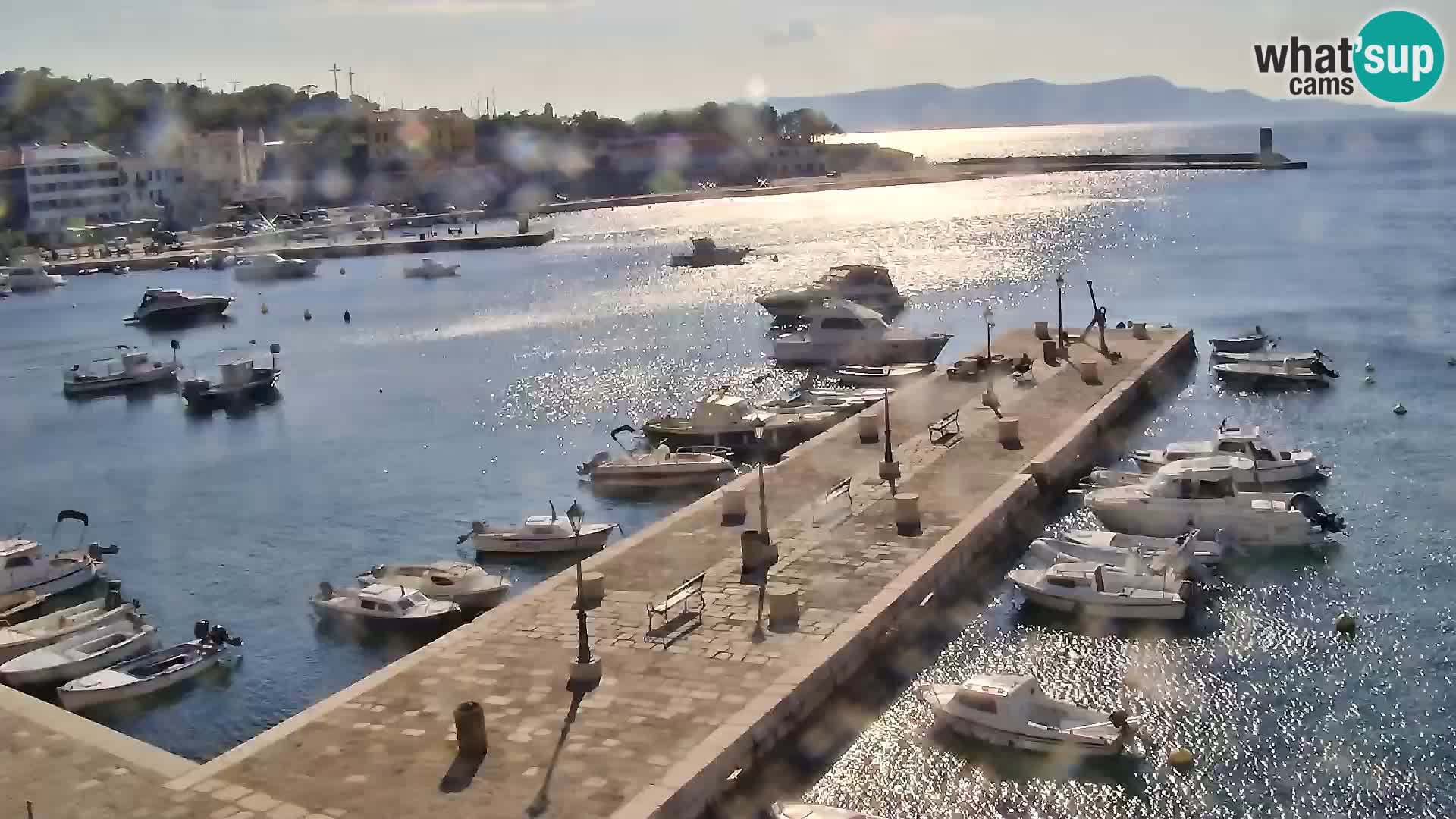 Senj Webcam – Panoramic view of Senj riva