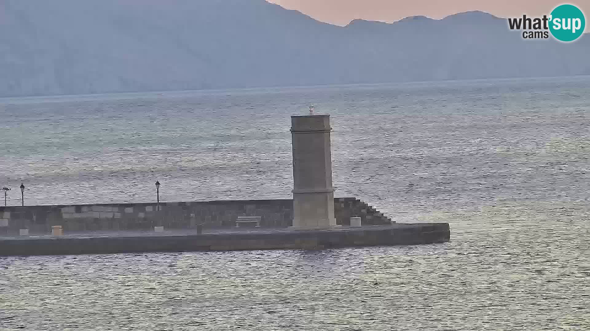 Senj camera en vivo – Vista panorámica de Senj riva