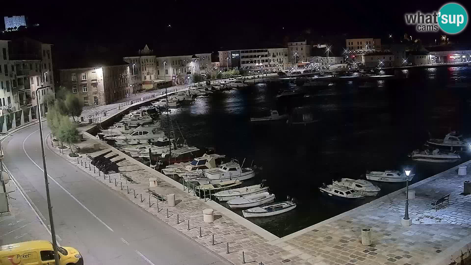 Senj Spletna kamera – pogled na obalo Senja