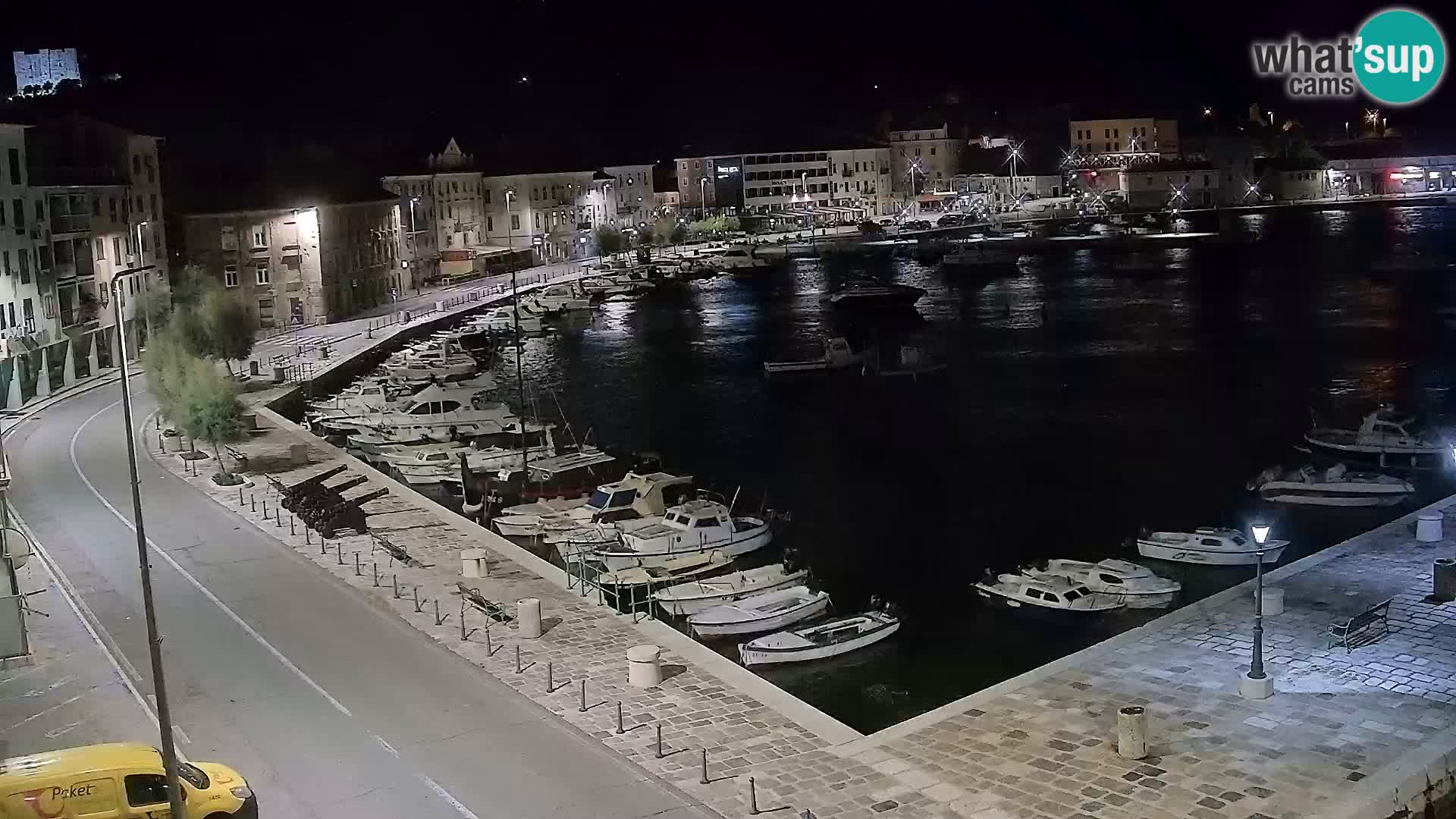 Senj camera en vivo – Vista panorámica de Senj riva