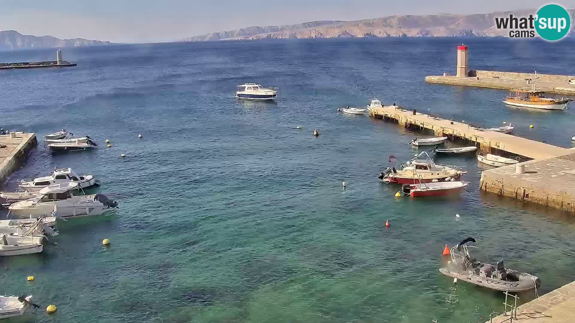 Senj camera en vivo – Vista panorámica de Senj riva