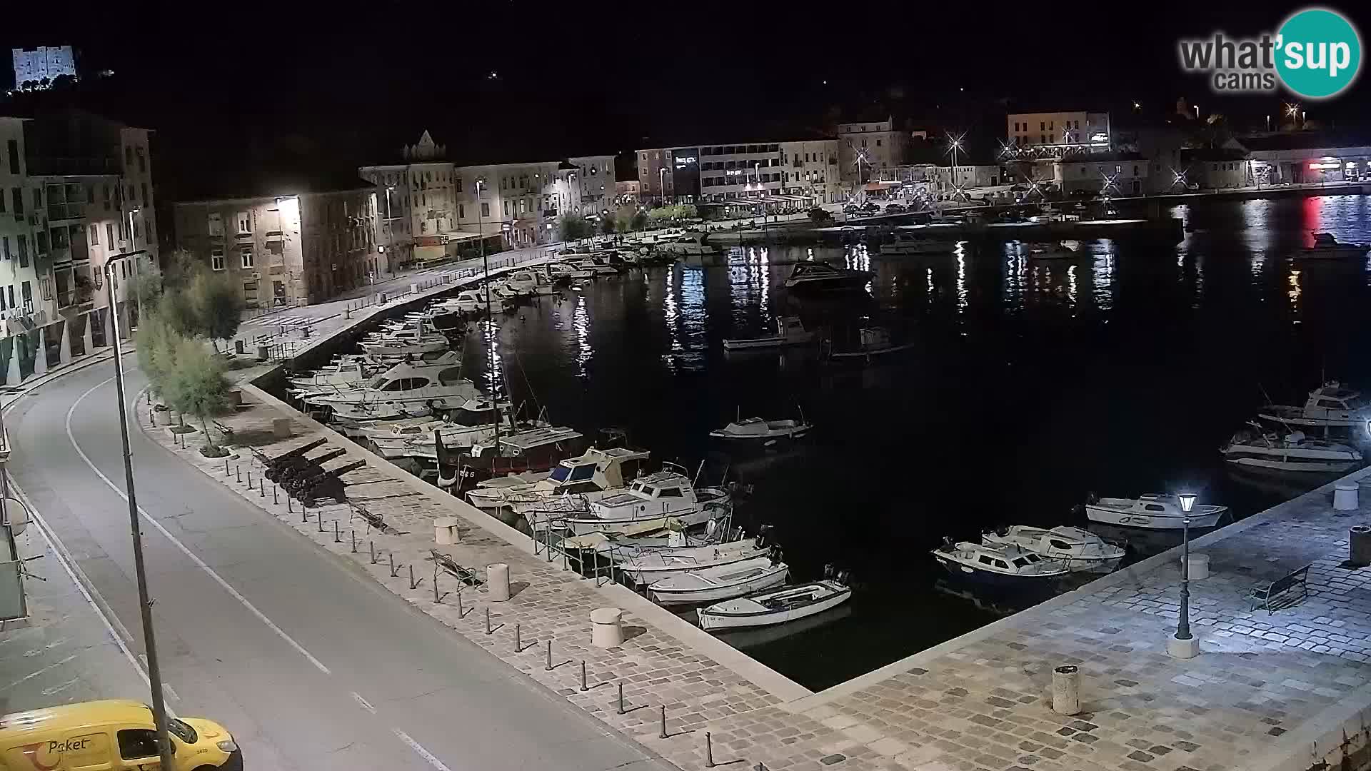 Senj Webcam – Panoramic view of Senj riva