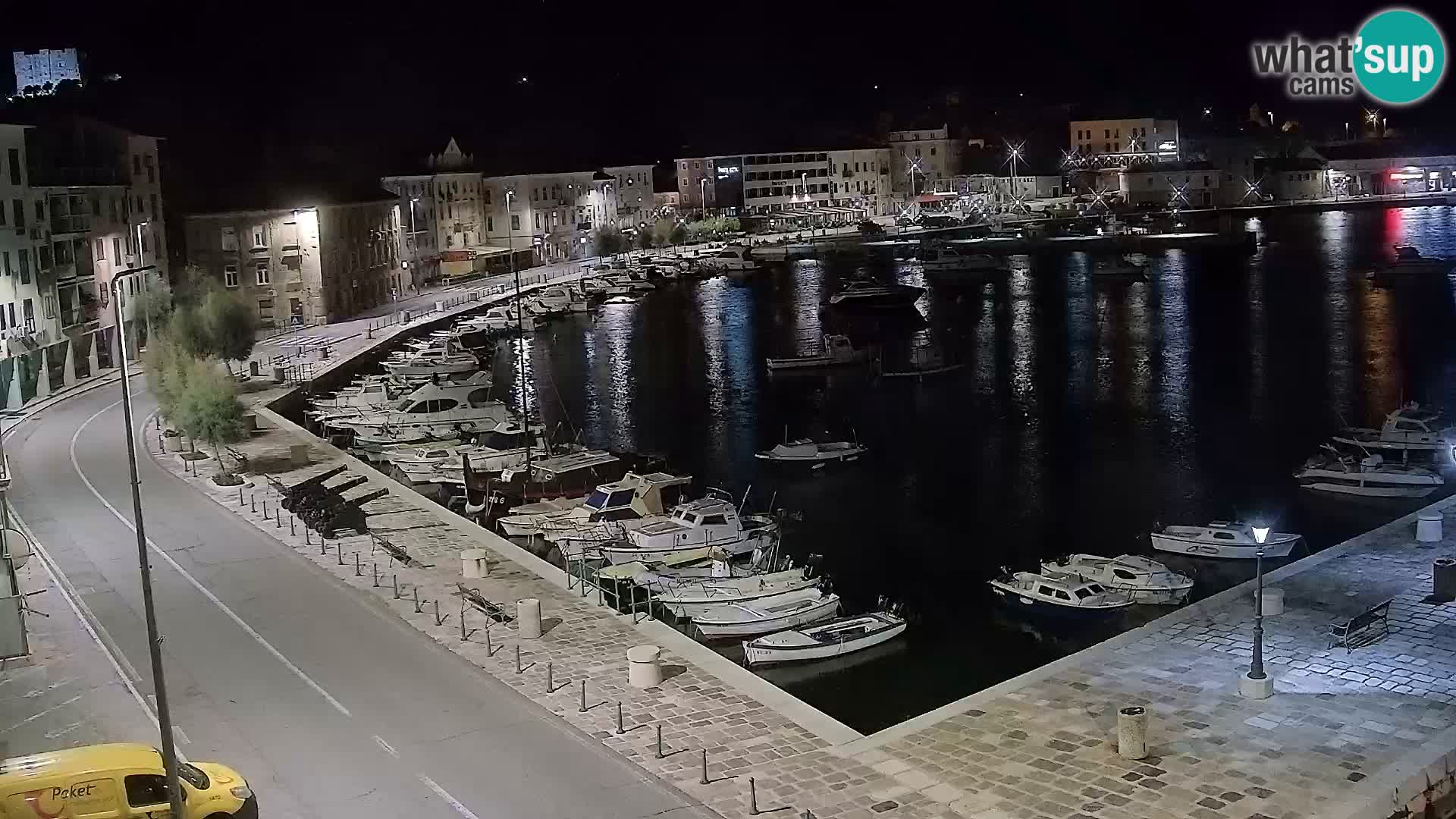 Senj Webcam – Panoramic view of Senj riva
