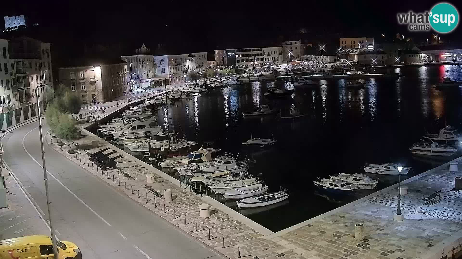 Senj camera en vivo – Vista panorámica de Senj riva