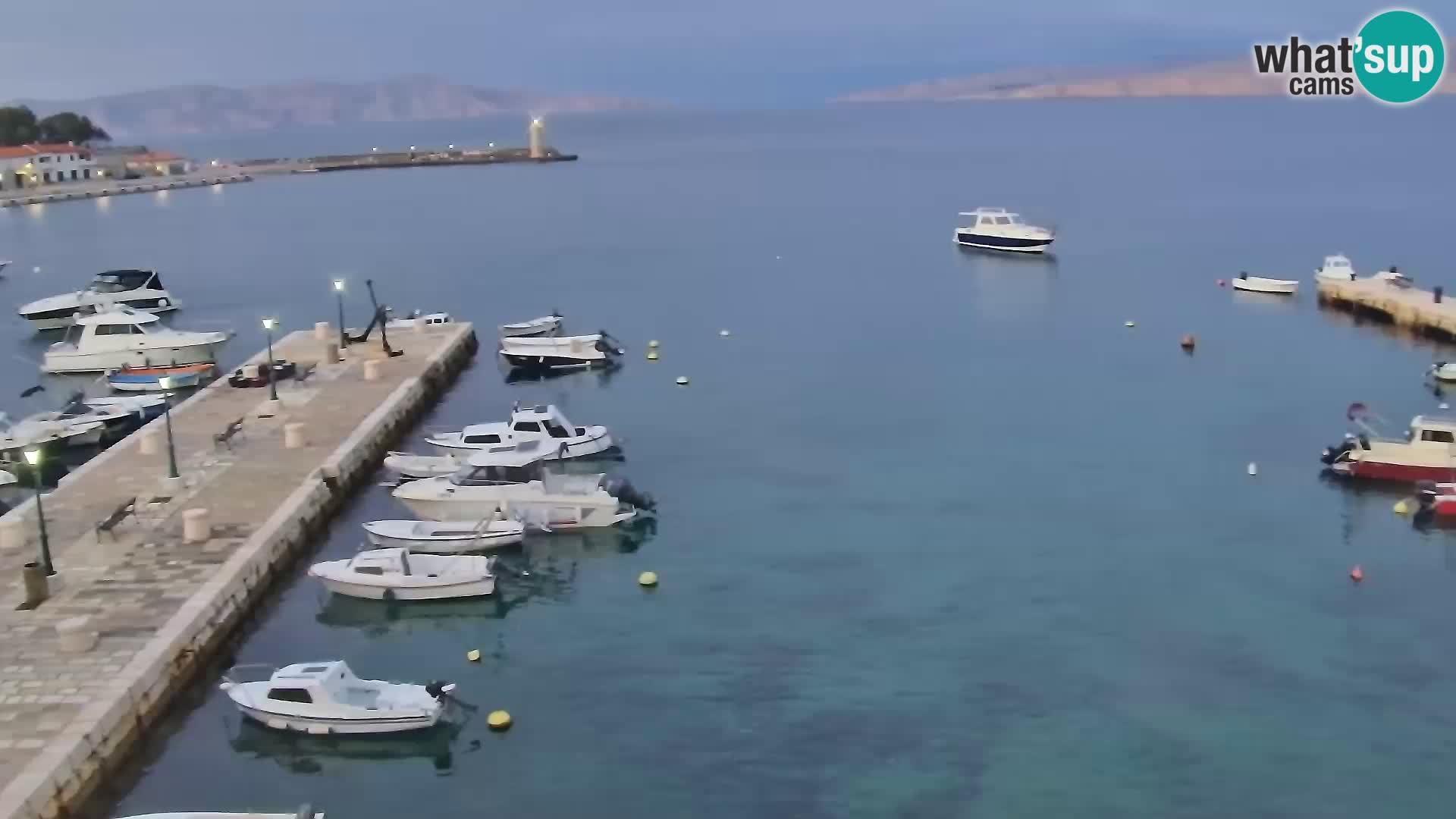 Senj camera en vivo – Vista panorámica de Senj riva