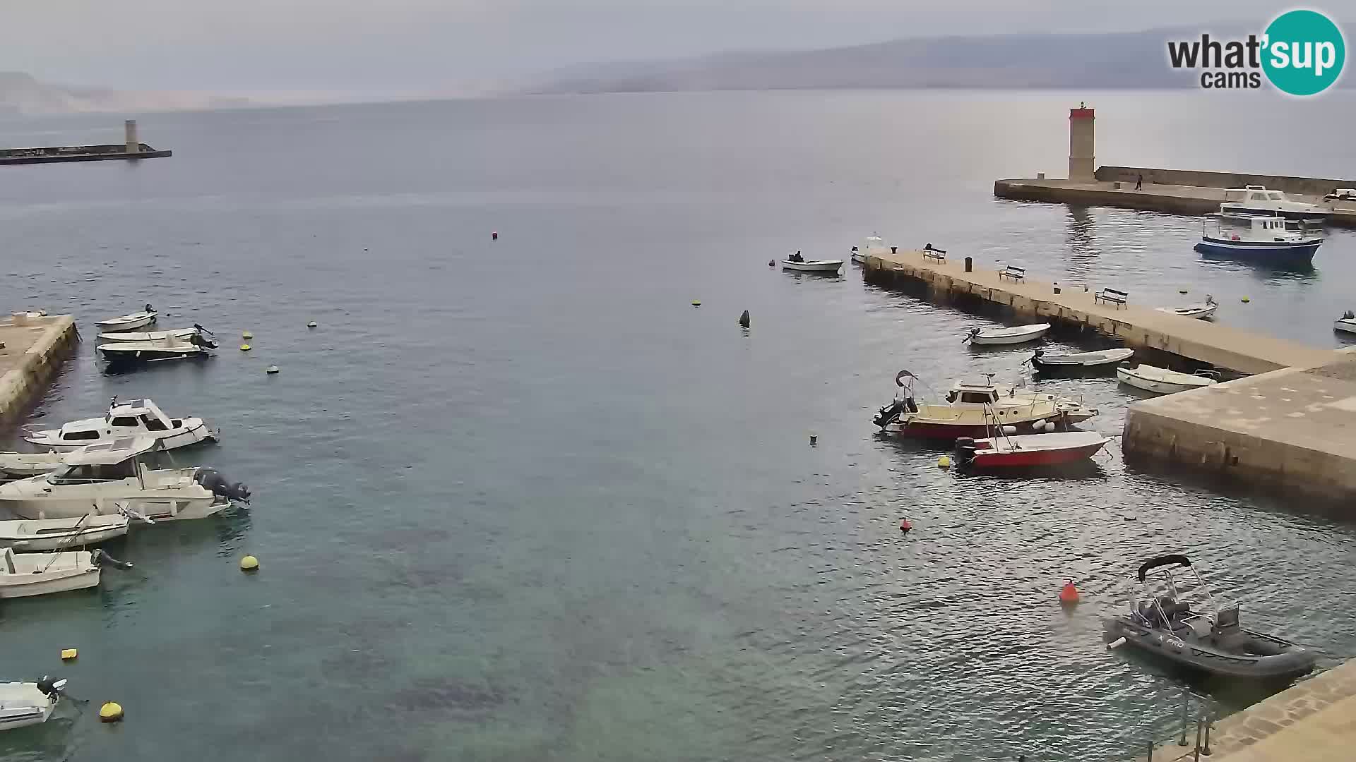 Kamera u živo Senj – Panoramski pogled na senjsku rivu