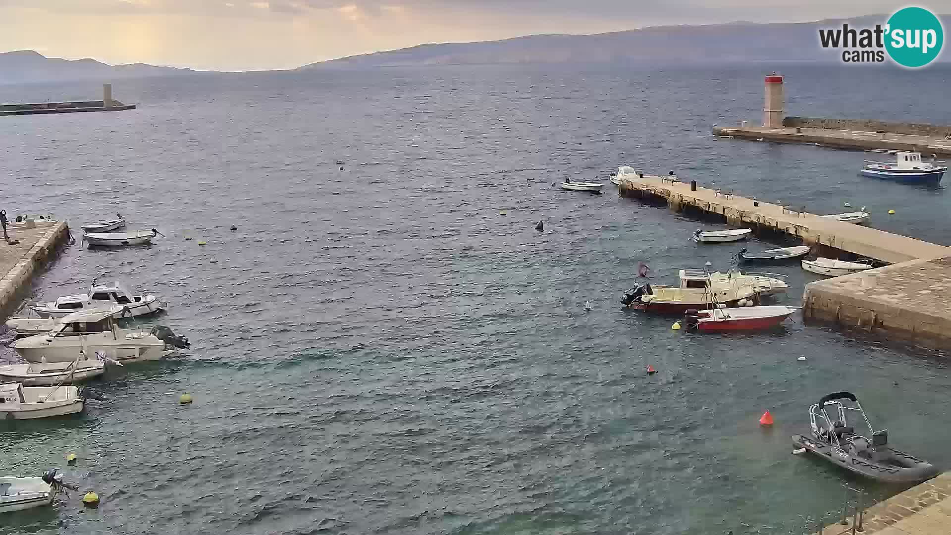 Kamera u živo Senj – Panoramski pogled na senjsku rivu