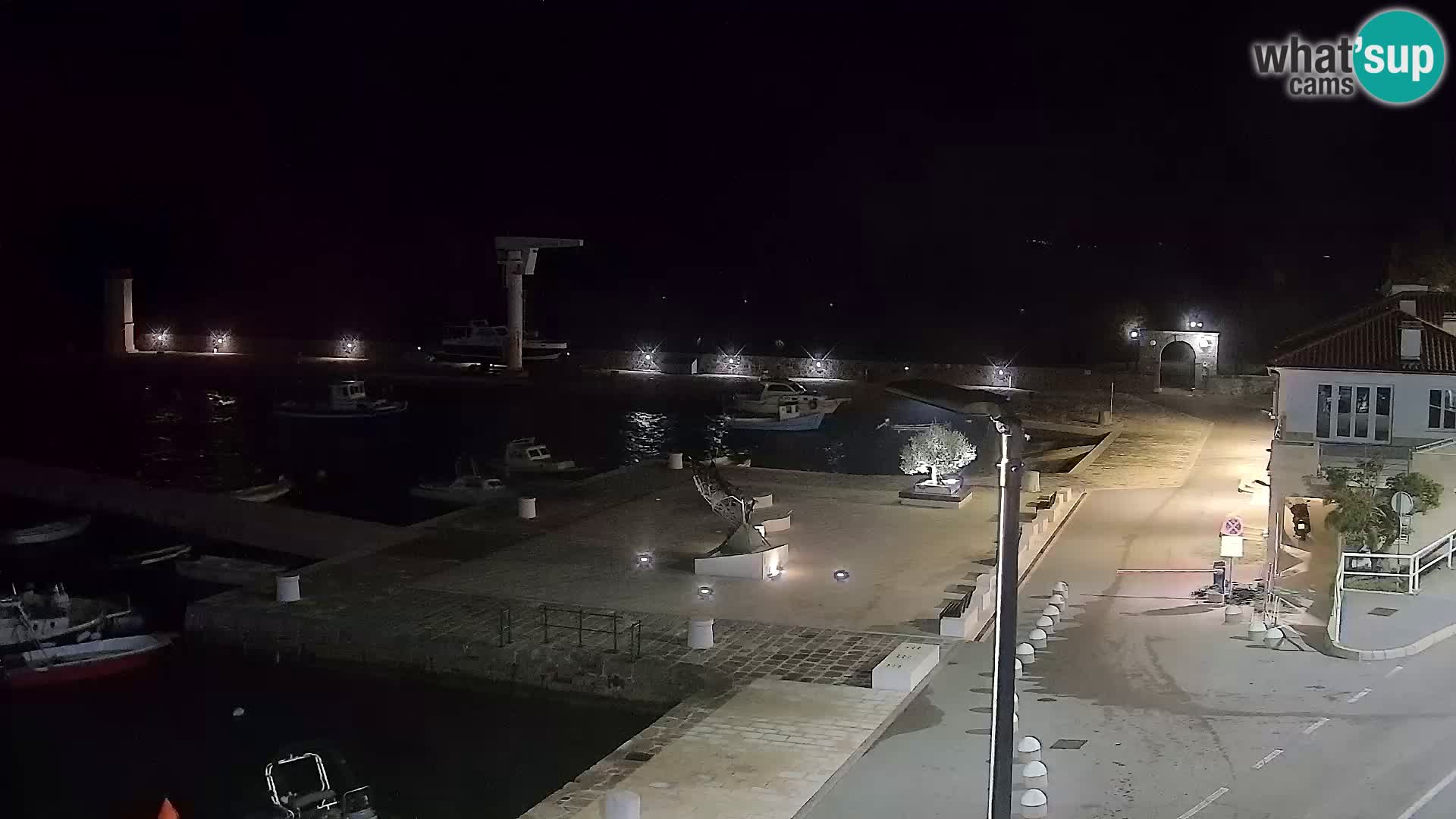 Senj Webcam – Panoramic view of Senj riva