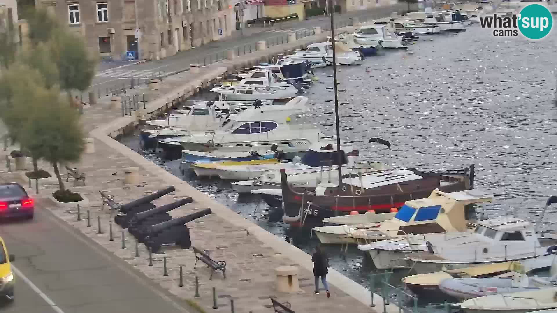 Senj camera en vivo – Vista panorámica de Senj riva