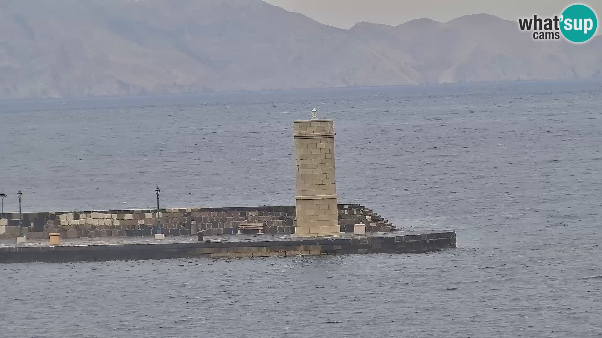 Senj camera en vivo – Vista panorámica de Senj riva