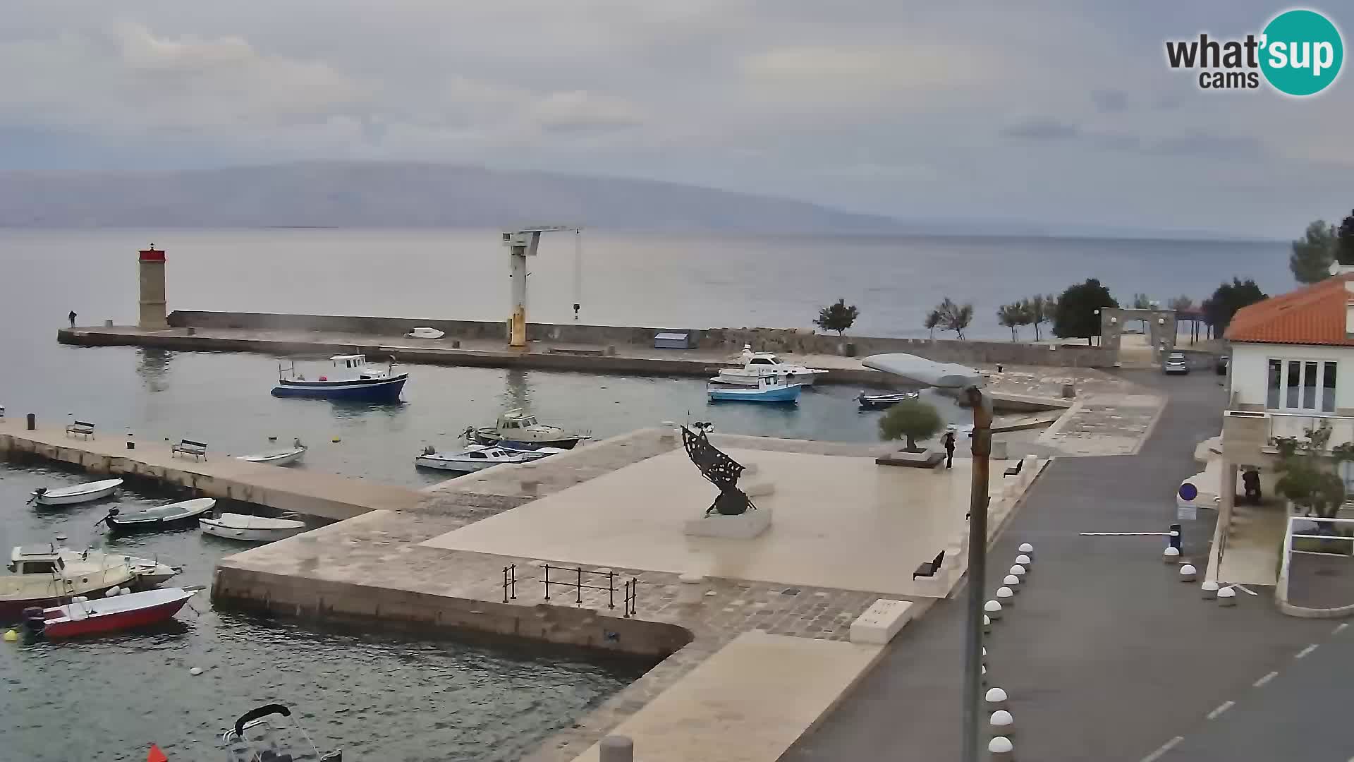 Senj Webcam – Panoramic view of Senj riva