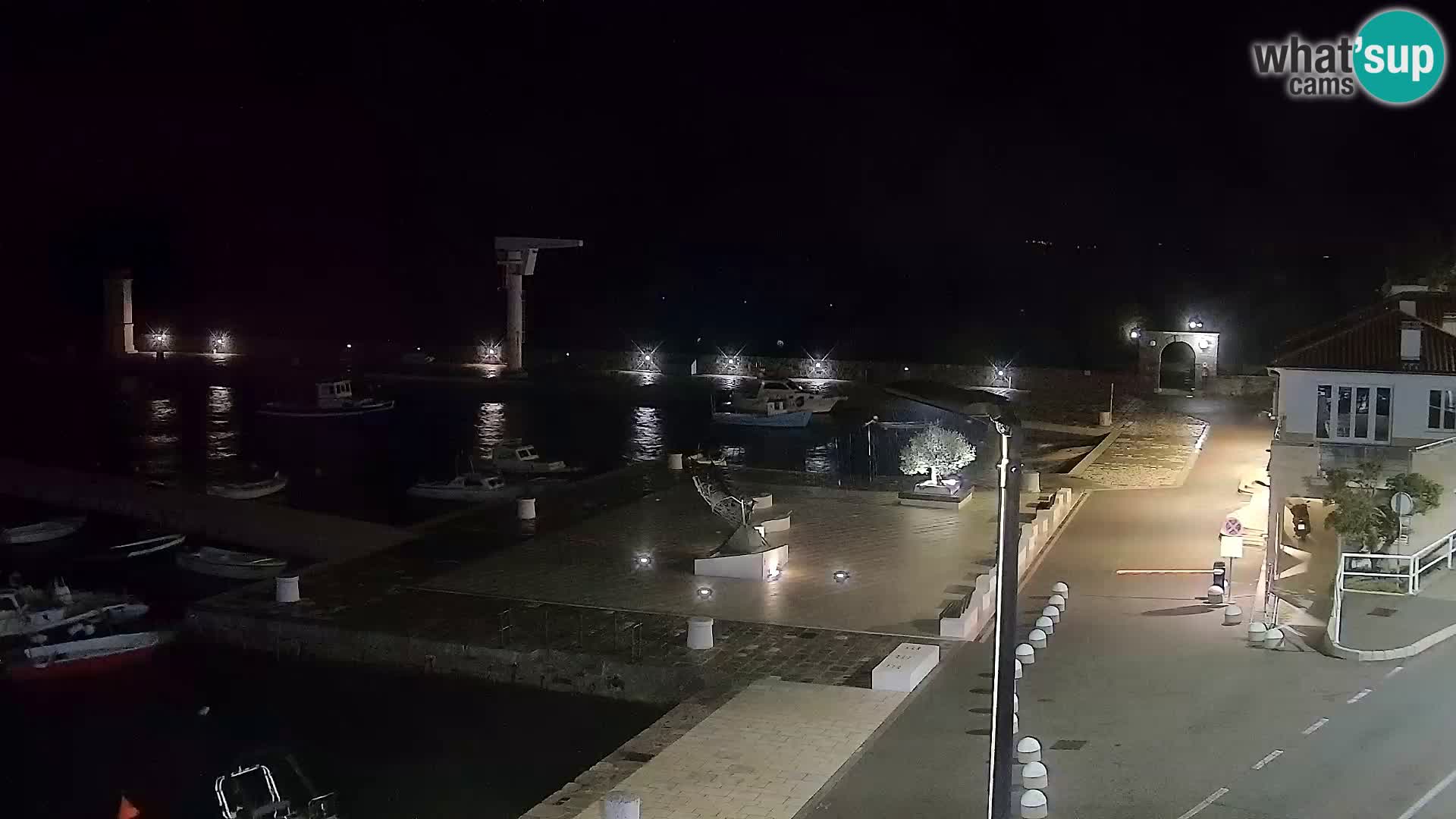 Senj Webcam – Panoramic view of Senj riva