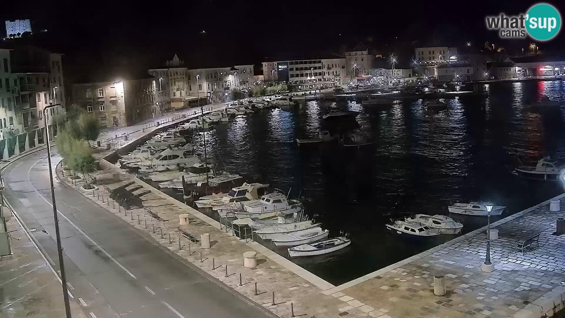 Senj Webcam – Panoramic view of Senj riva