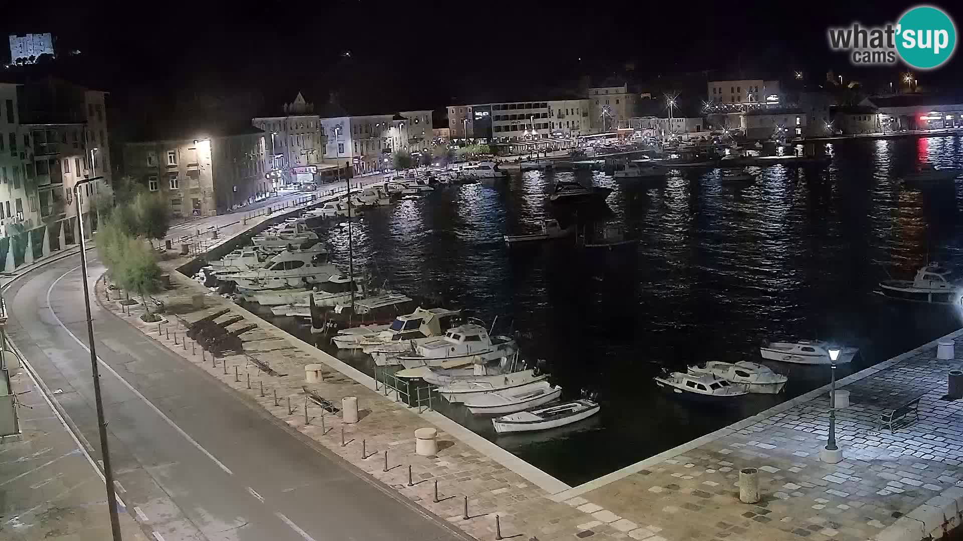 Senj Webcam – Panoramic view of Senj riva