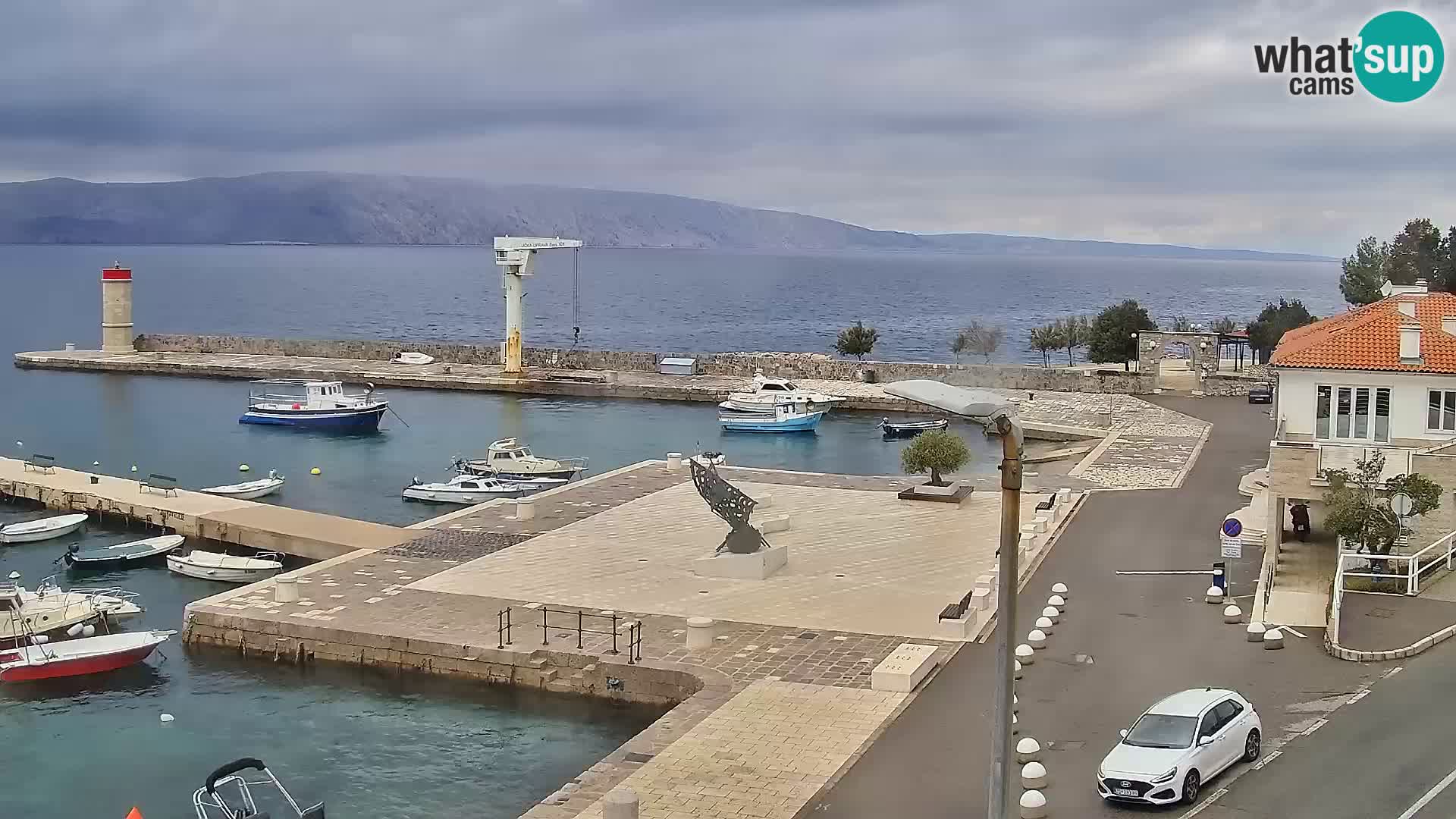 Senj Webcam – Panoramic view of Senj riva
