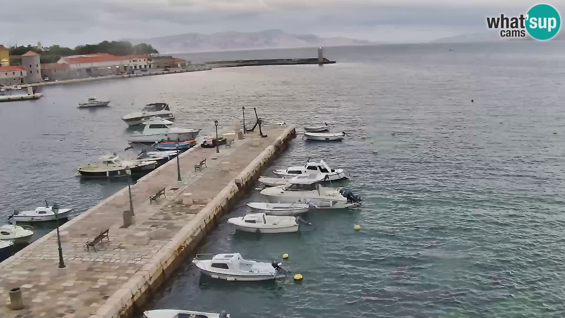 Senj Spletna kamera – pogled na obalo Senja