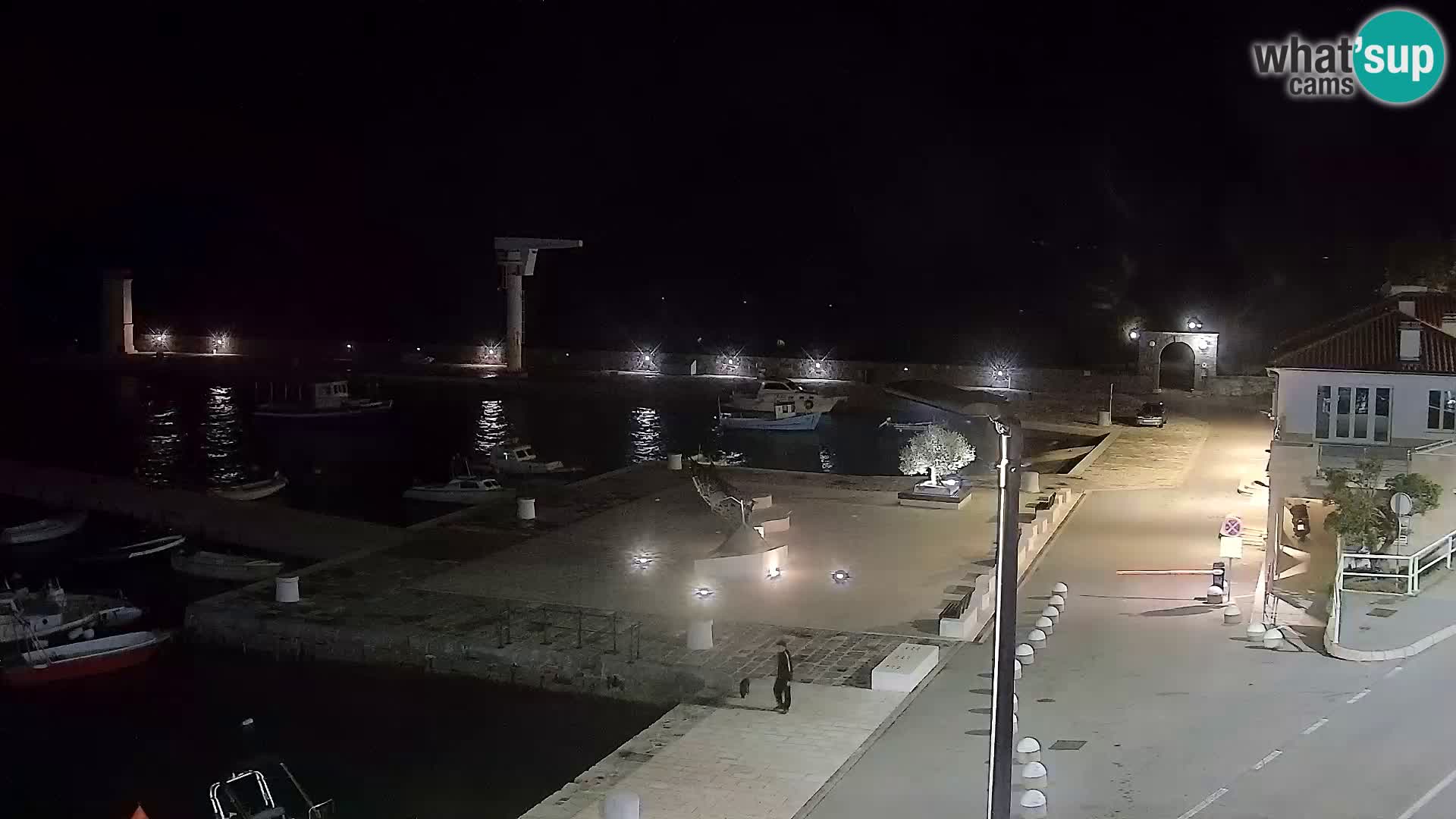 Senj Webcam – Panoramic view of Senj riva