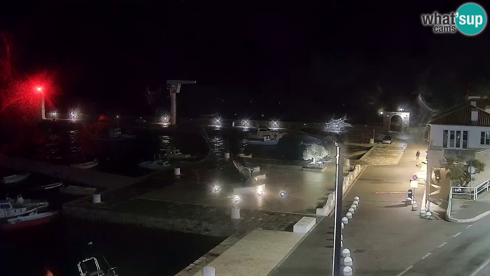 Senj Webcam – Panoramic view of Senj riva