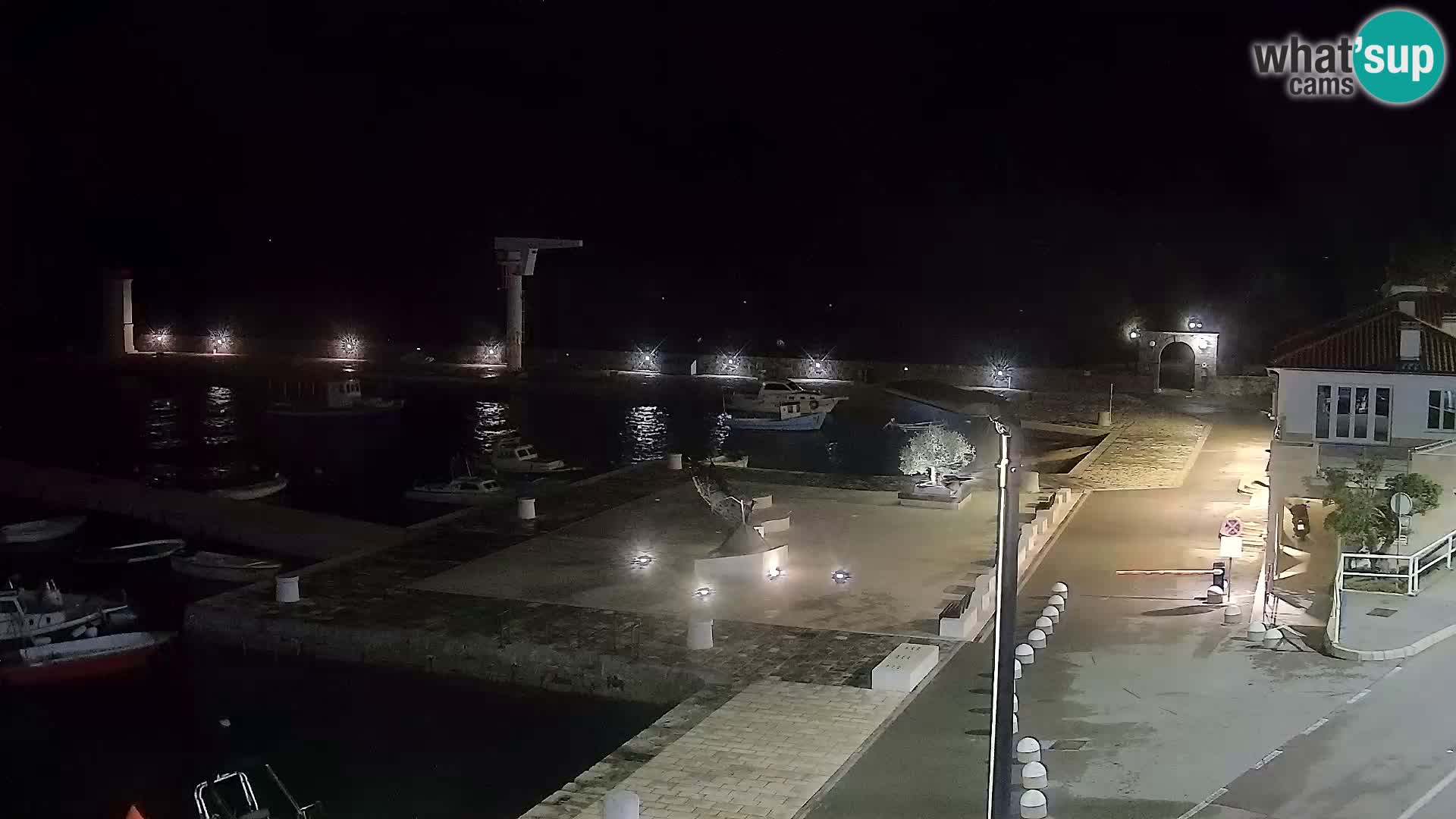 Senj Webcam – Panoramic view of Senj riva