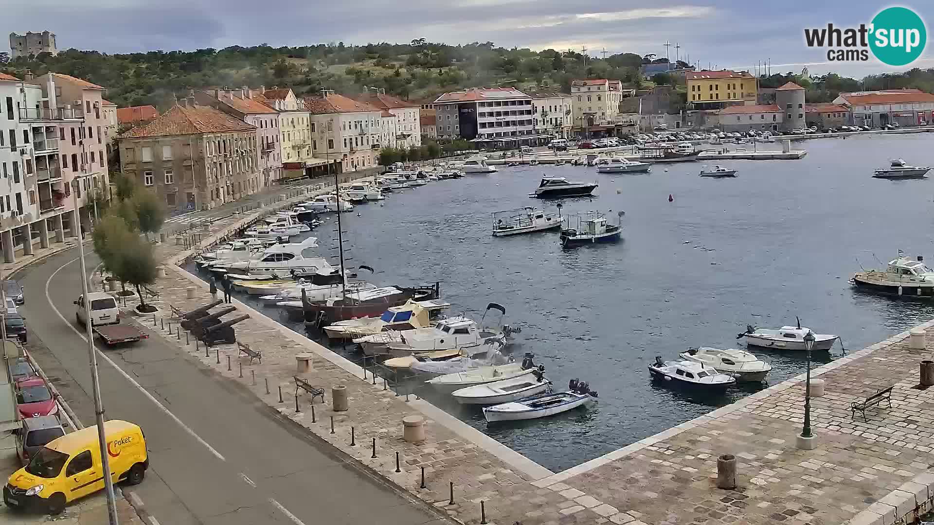 Webcam Segna – Panorama dell’lungomare di Senj