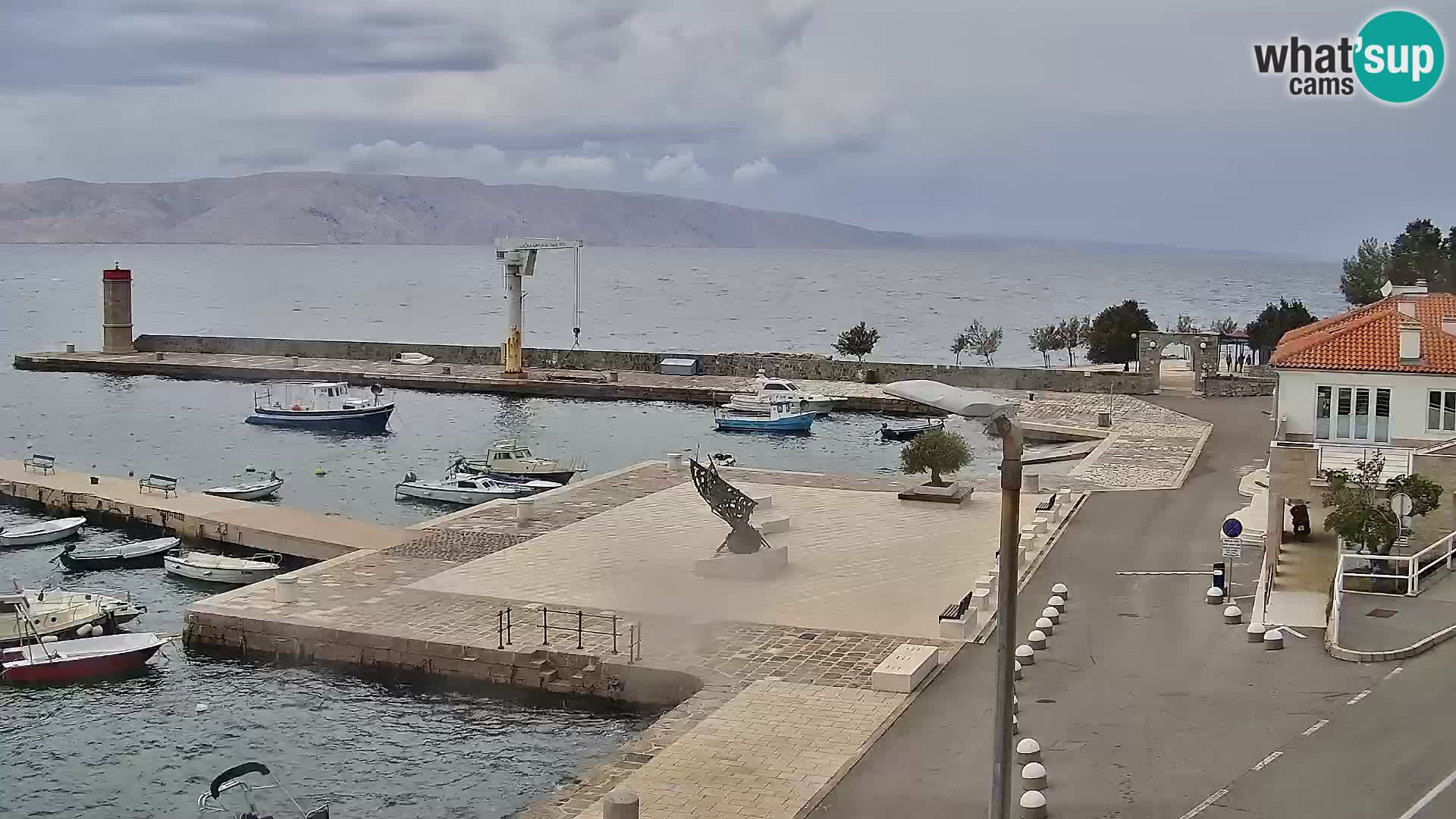 Senj Webcam – Panoramic view of Senj riva