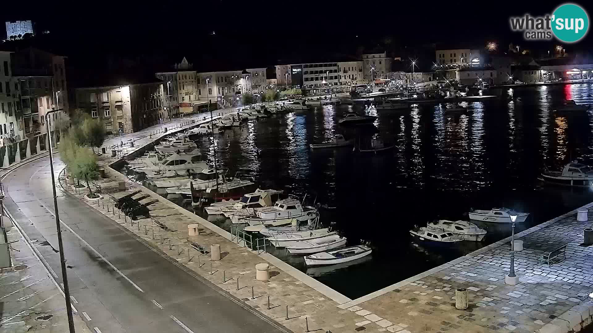 Senj Spletna kamera – pogled na obalo Senja
