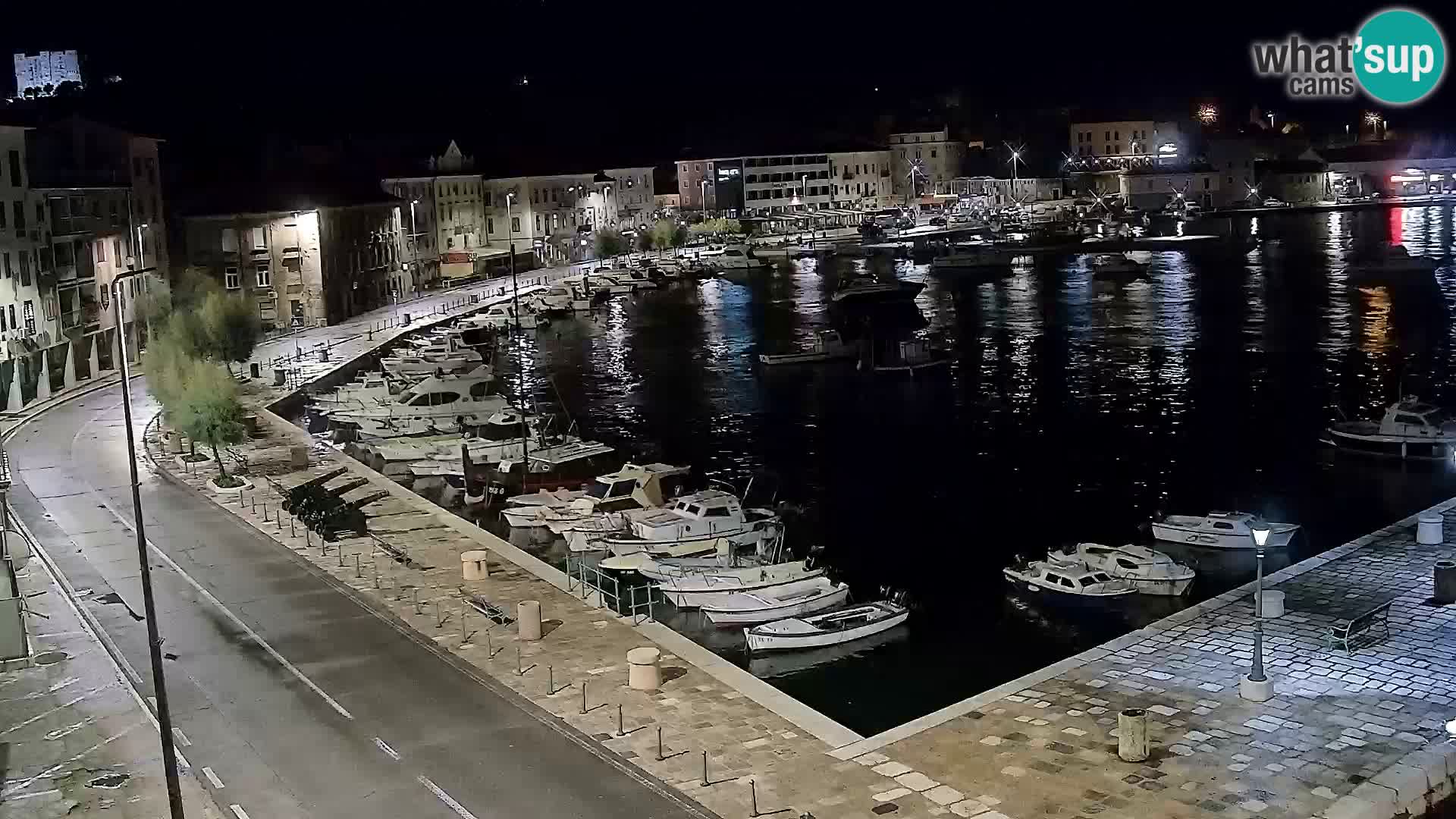 Senj Webcam – Panoramic view of Senj riva