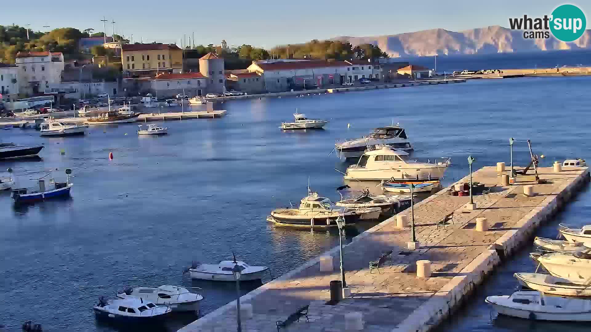 Senj Spletna kamera – pogled na obalo Senja