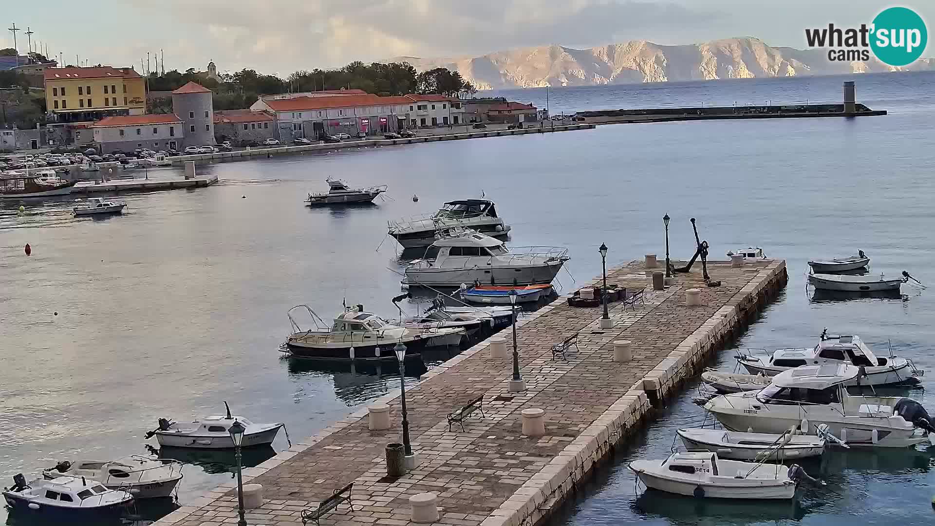Senj Webcam – Panoramic view of Senj riva