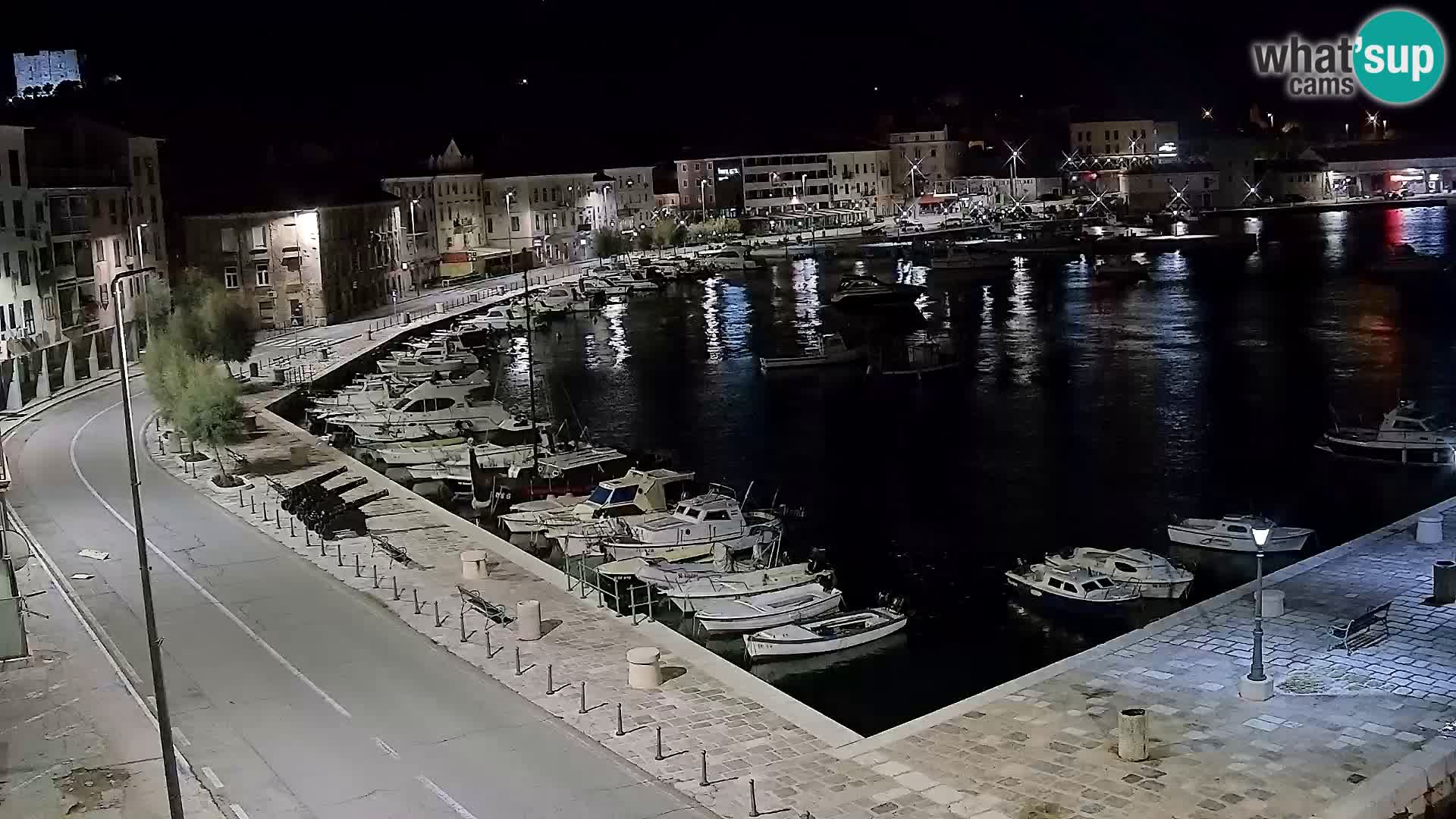 Senj Spletna kamera – pogled na obalo Senja