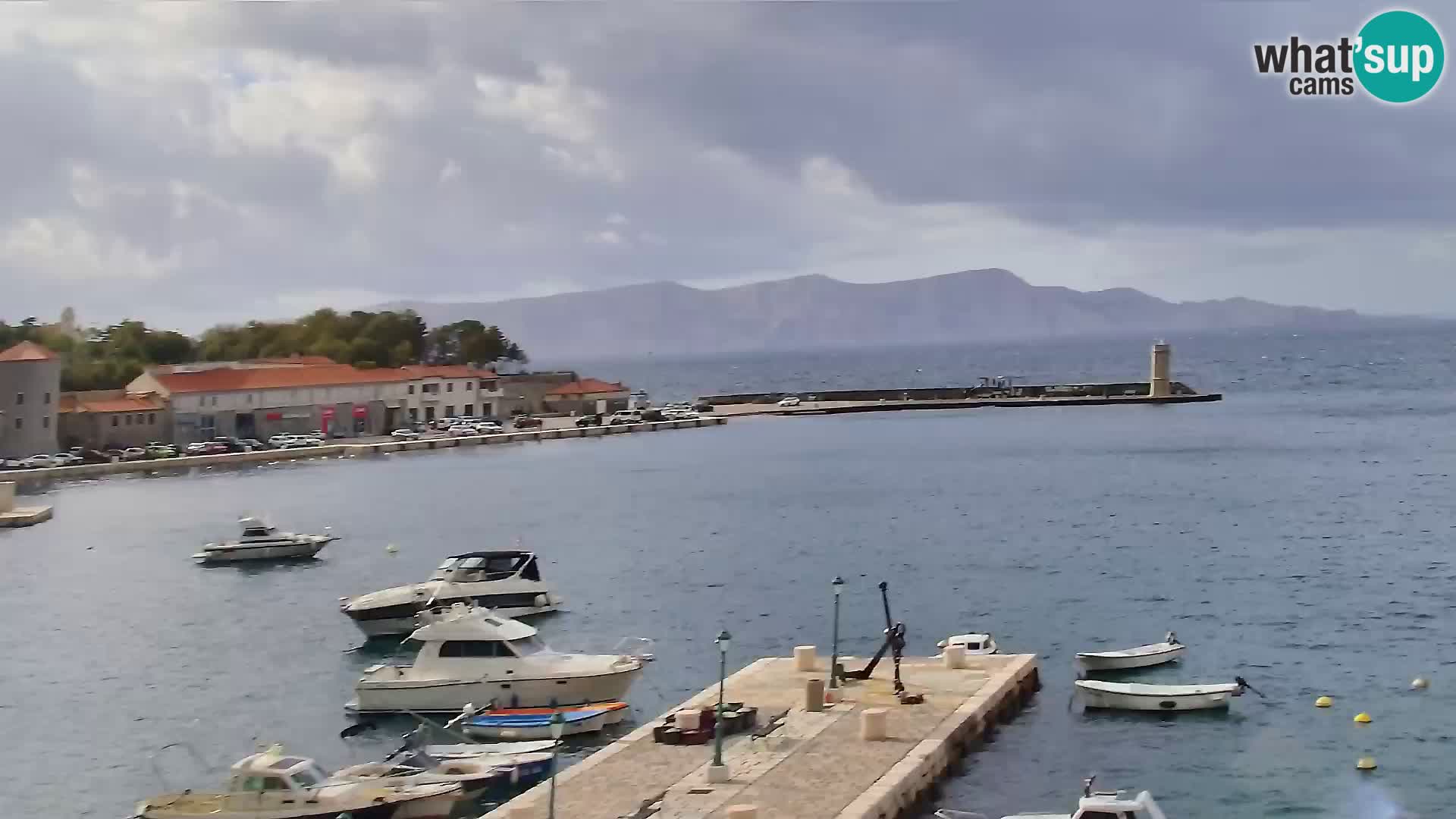 Webcam Segna – Panorama dell’lungomare di Senj