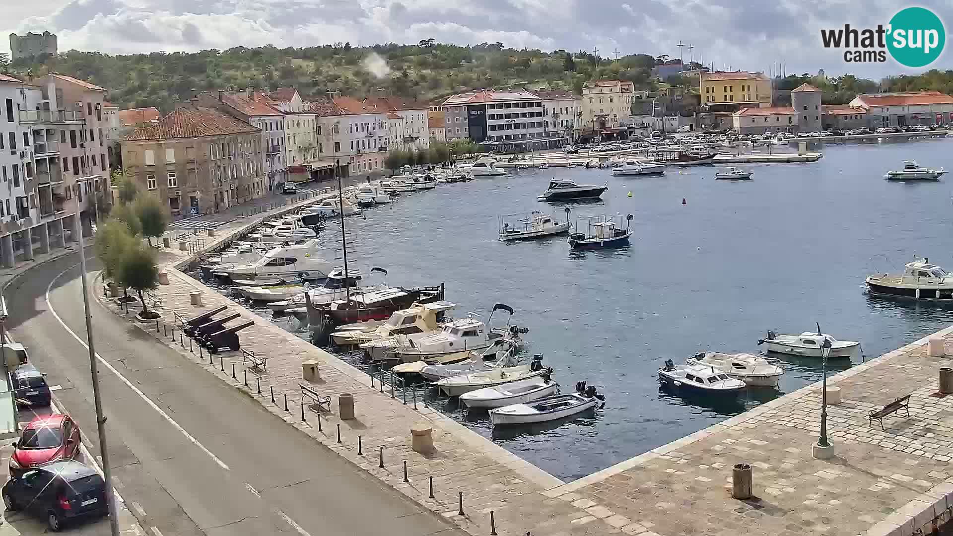 Senj Webcam – Panoramic view of Senj riva