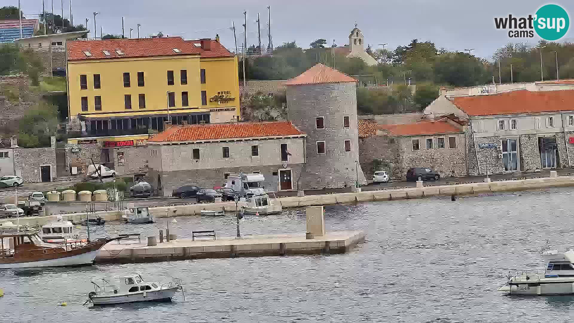 Senj Spletna kamera – pogled na obalo Senja