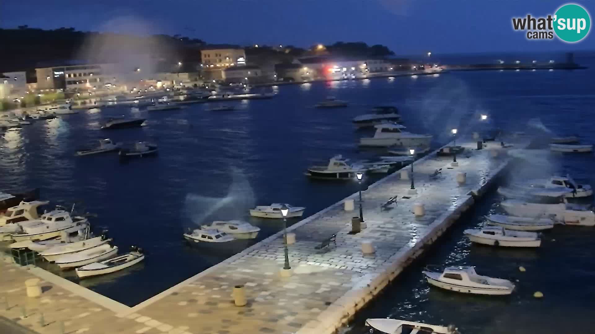 Webcam Segna – Panorama dell’lungomare di Senj