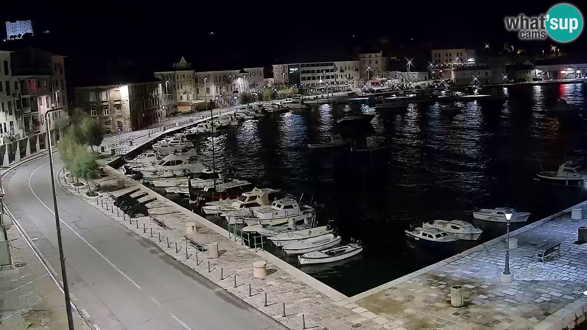 Senj Spletna kamera – pogled na obalo Senja