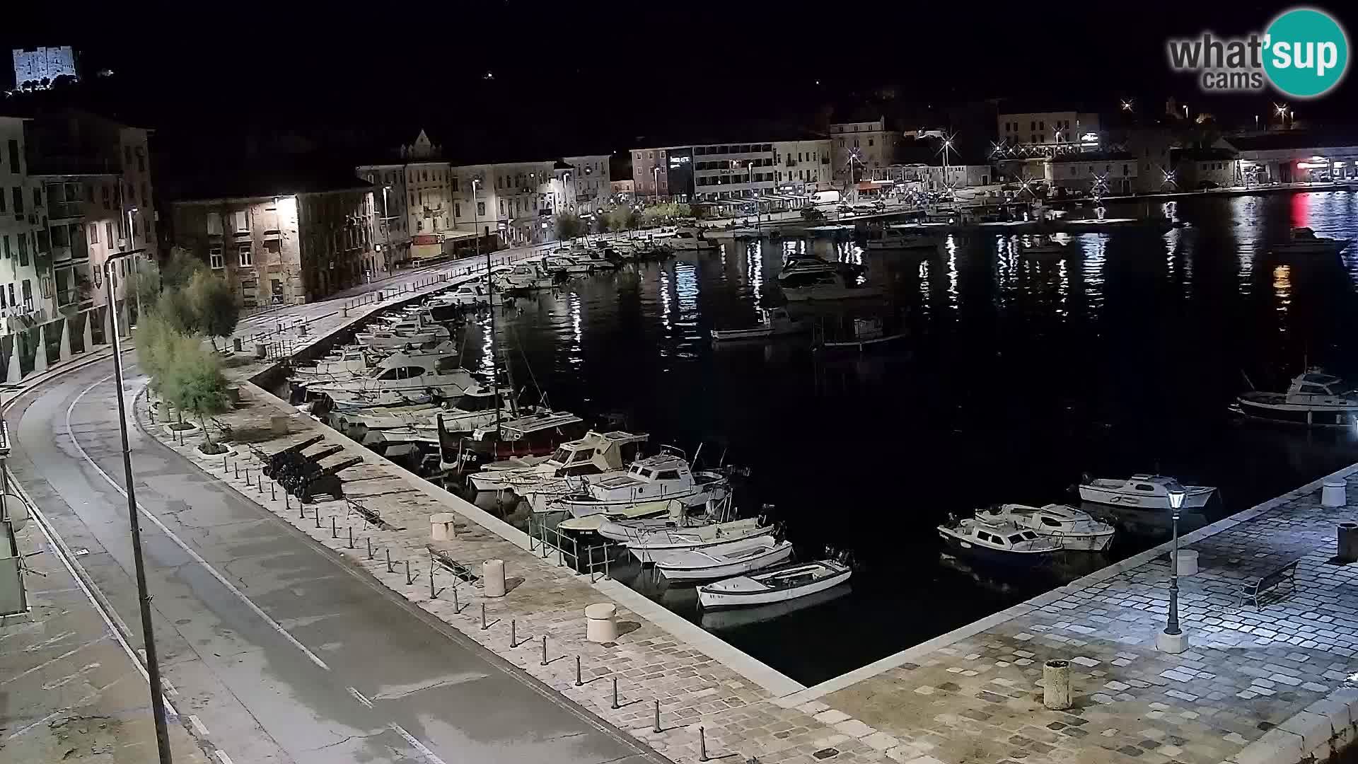 Senj Spletna kamera – pogled na obalo Senja