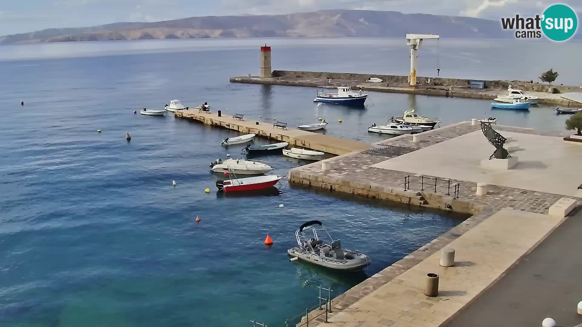 Senj Webcam – Panoramic view of Senj riva