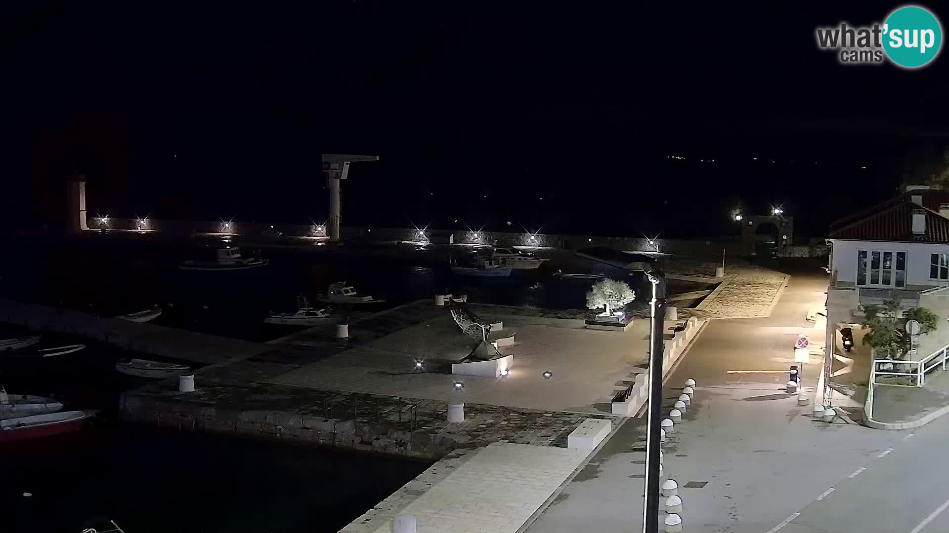 Senj Webcam – Panoramic view of Senj riva