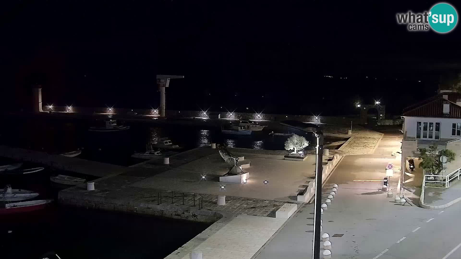 Senj Webcam – Panoramic view of Senj riva