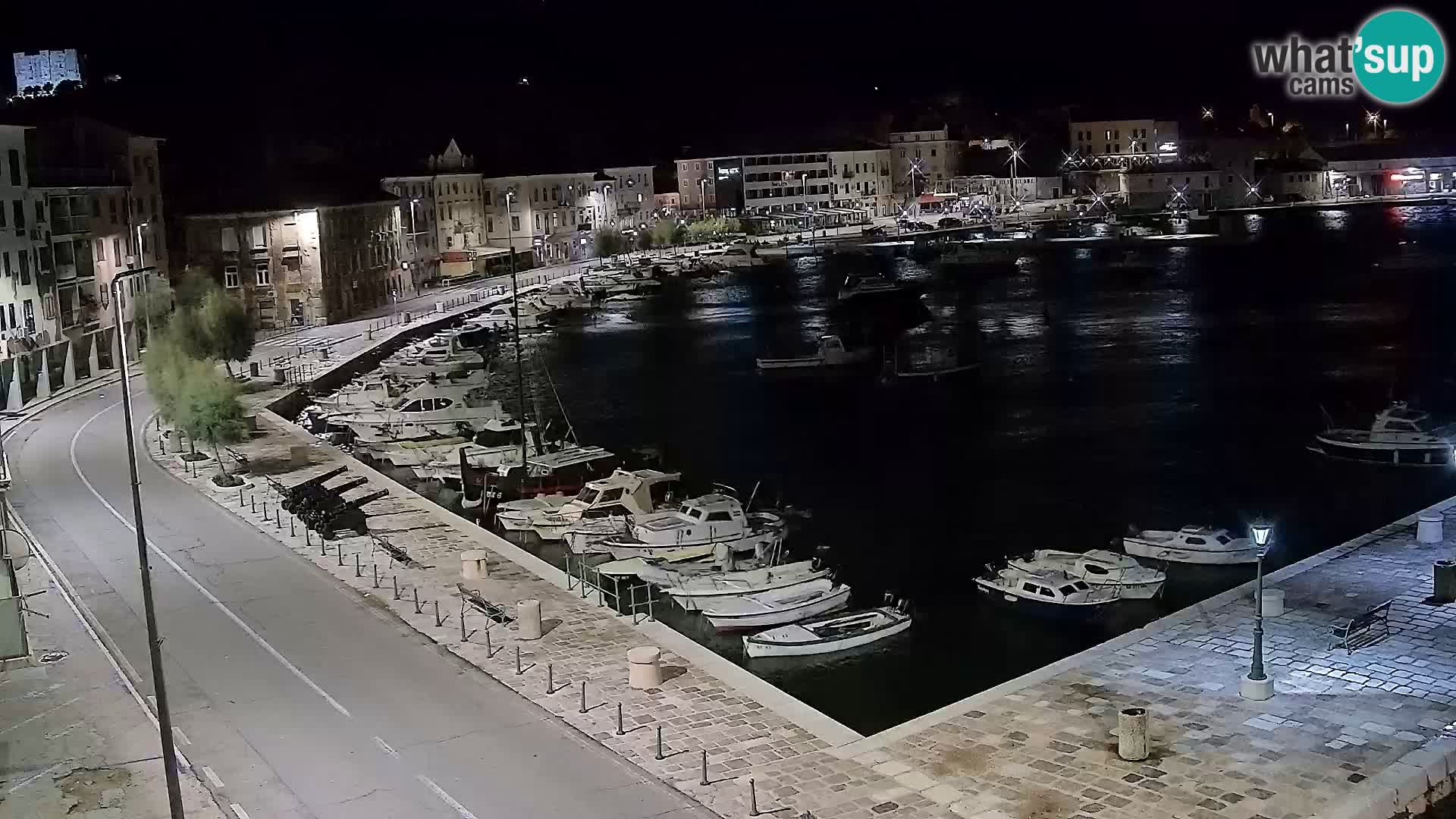 Senj Webcam – Panoramic view of Senj riva