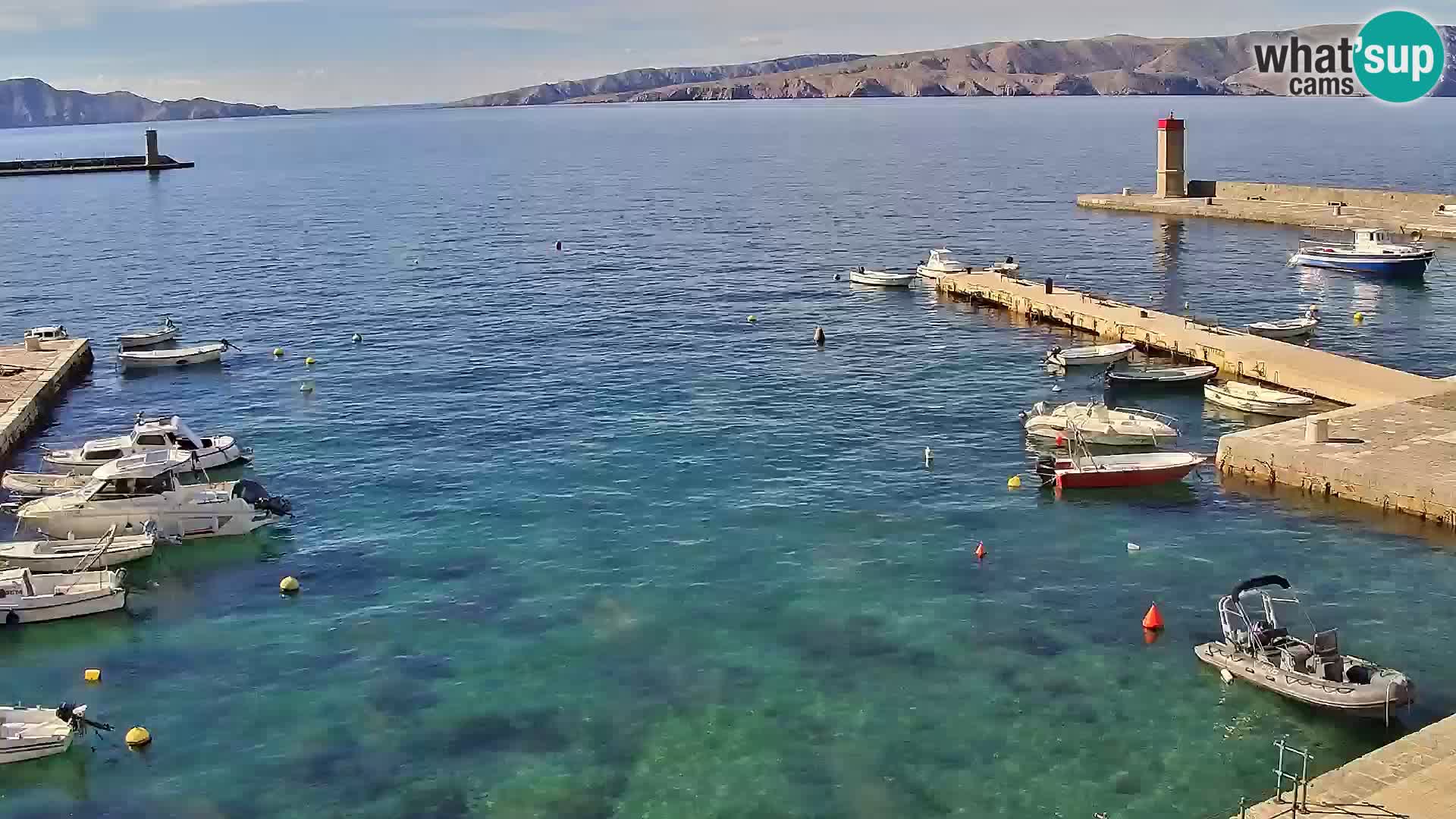 Kamera u živo Senj – Panoramski pogled na senjsku rivu