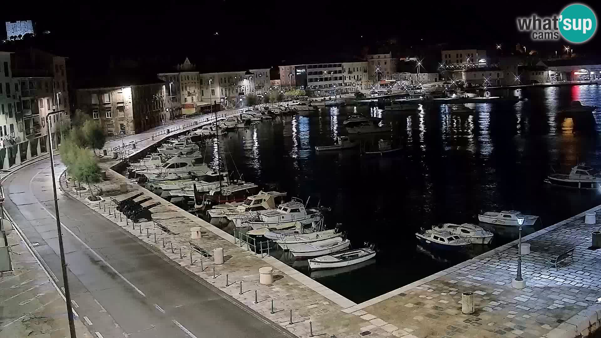 Senj camera en vivo – Vista panorámica de Senj riva